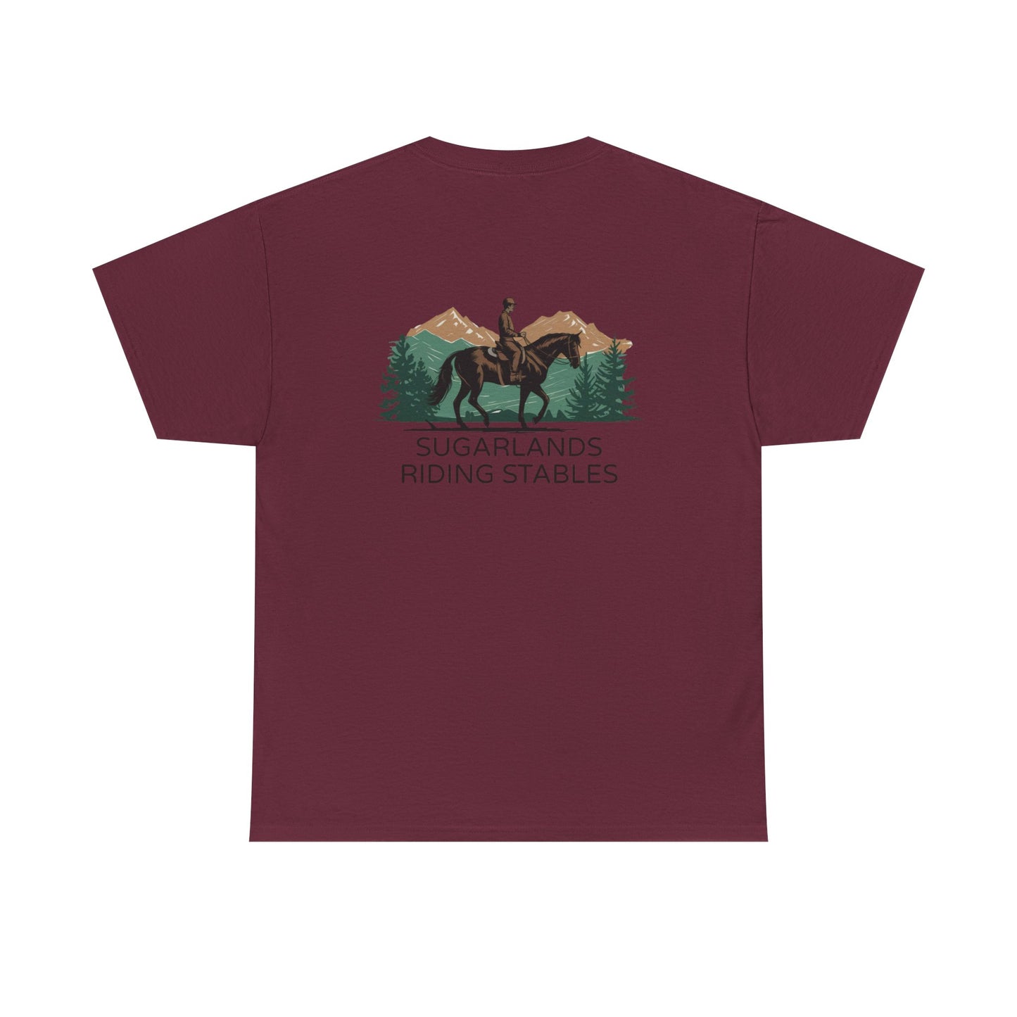 Sugarlands Riding Stables Mountain Rider Unisex Heavy Cotton Tee