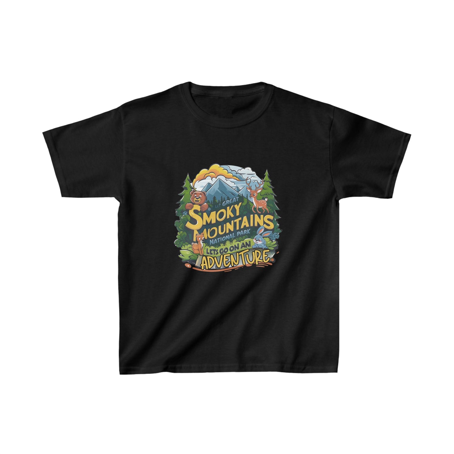 Great Smoky Mountains National Park Adventure Kids Heavy Cotton™ Tee