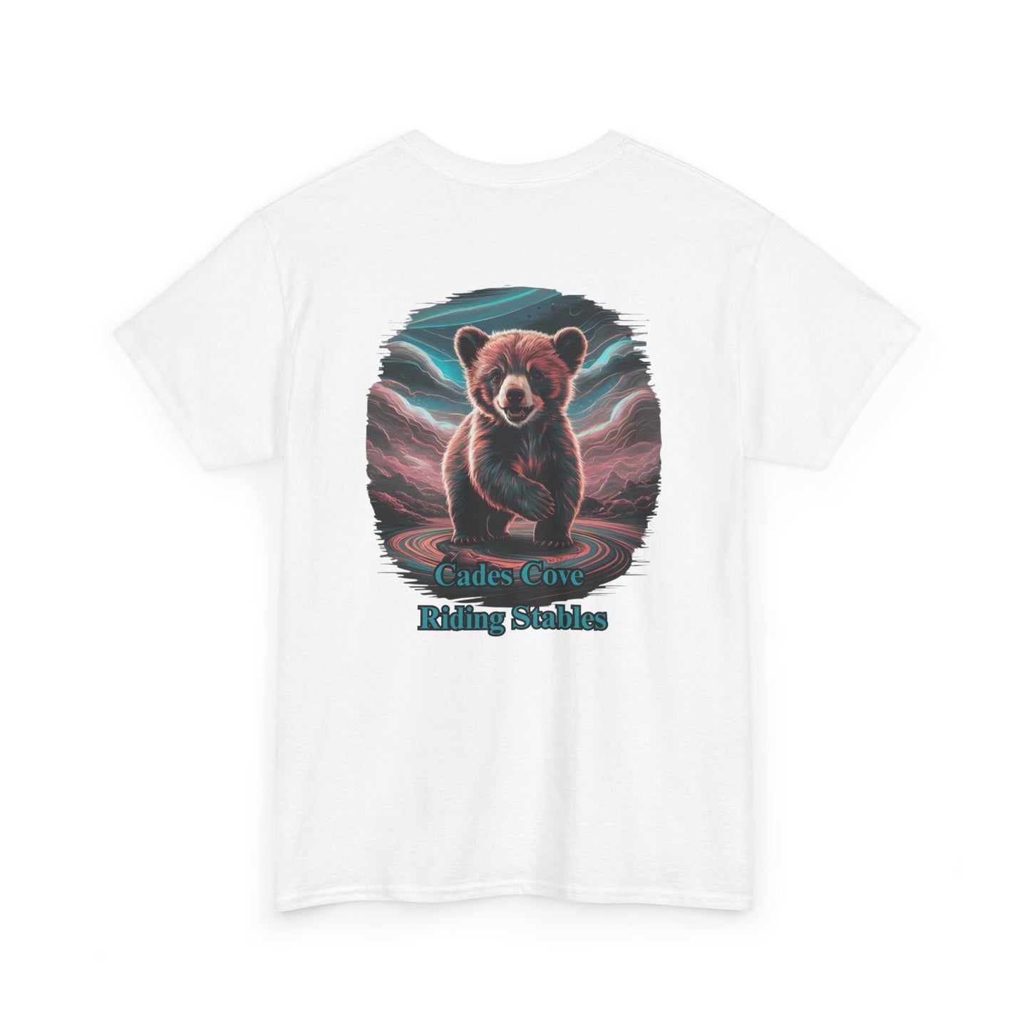 Cades Cove Riding Stables Baby Bear Unisex Heavy Cotton Tee