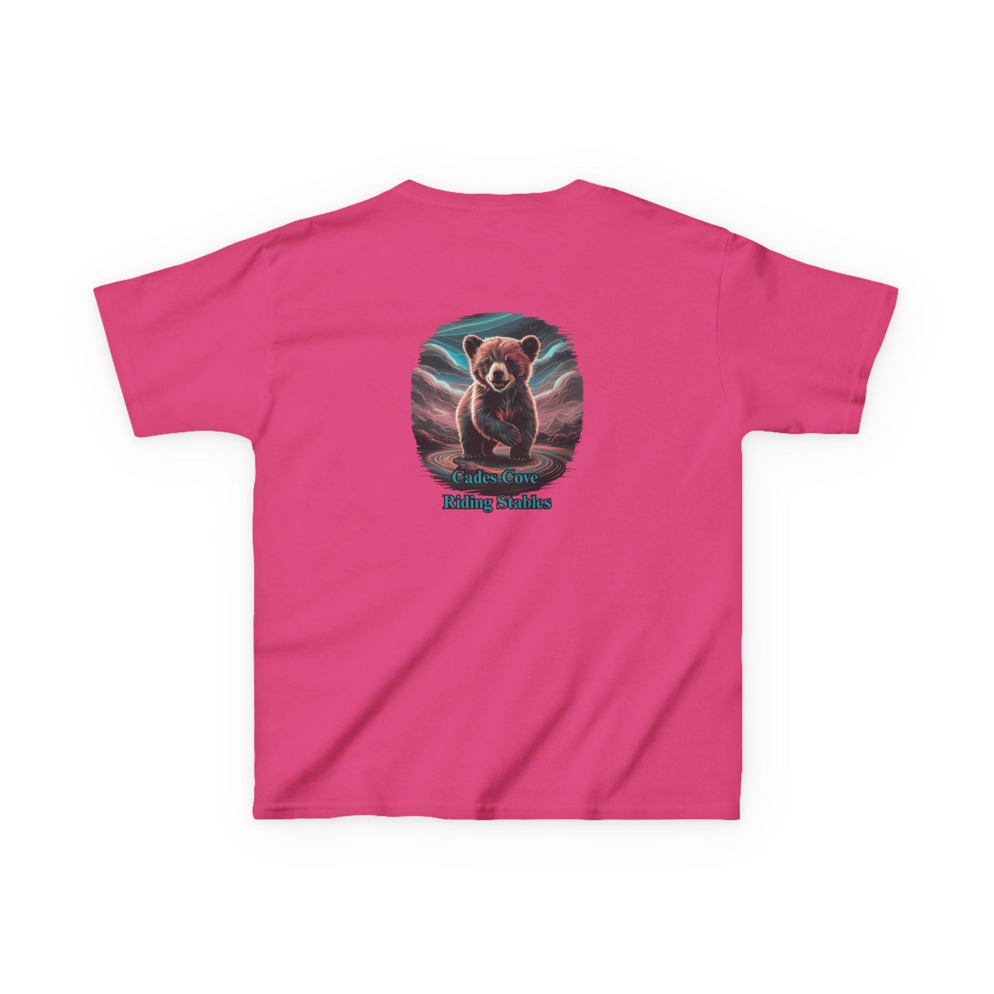Cades Cove Riding Stables Baby Bear Kids Heavy Cotton™ Tee