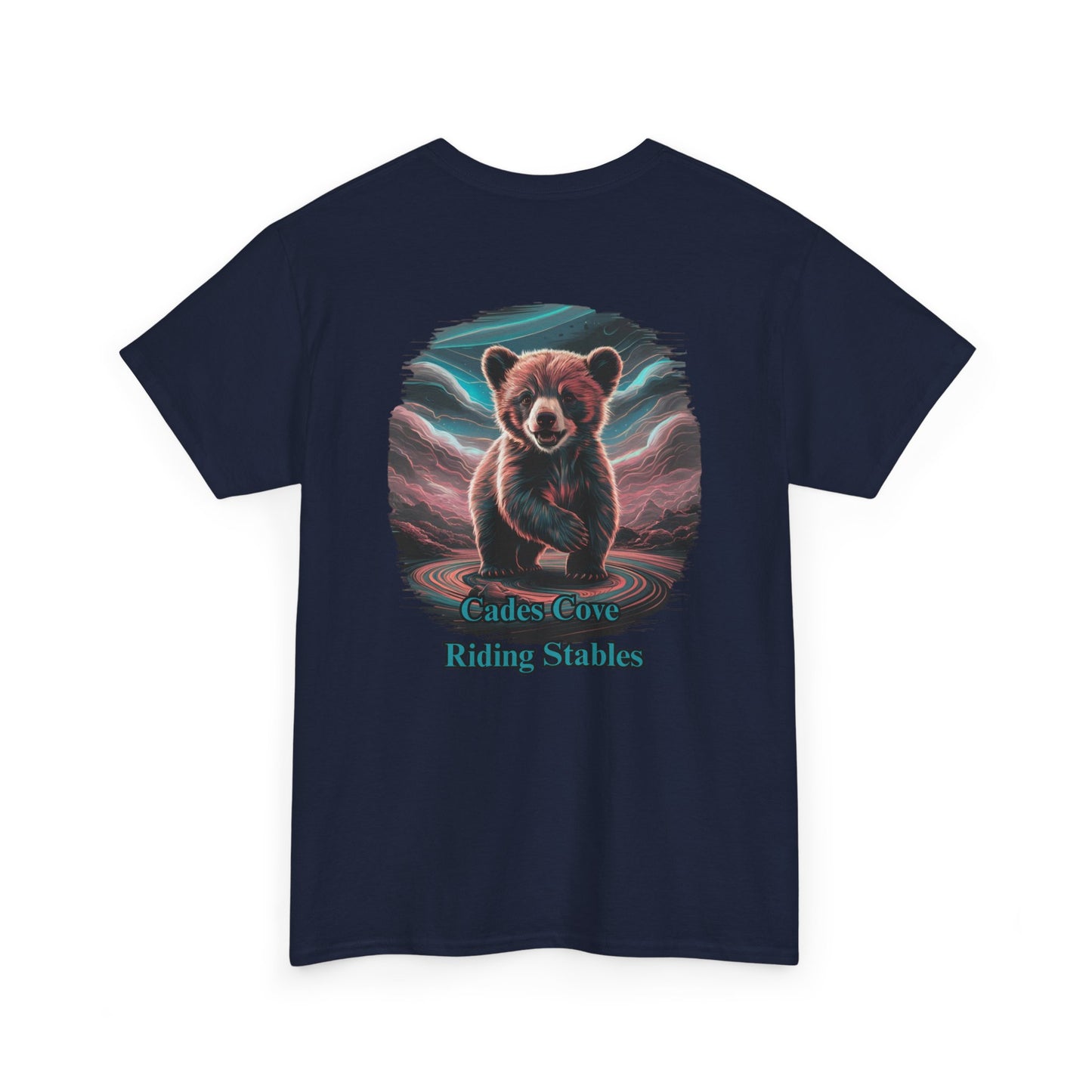 Cades Cove Riding Stables Baby Bear Unisex Heavy Cotton Tee