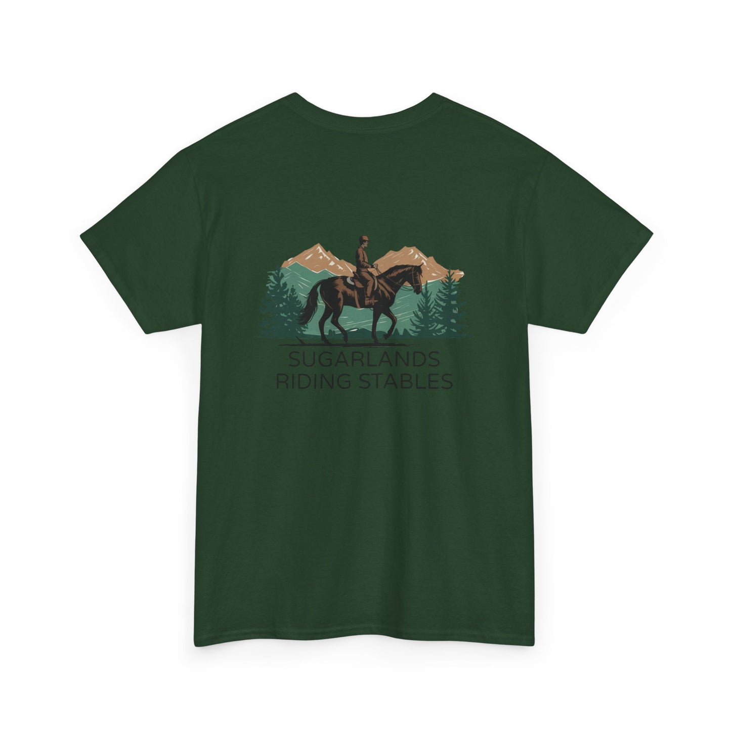 Sugarlands Riding Stables Mountain Rider Unisex Heavy Cotton Tee