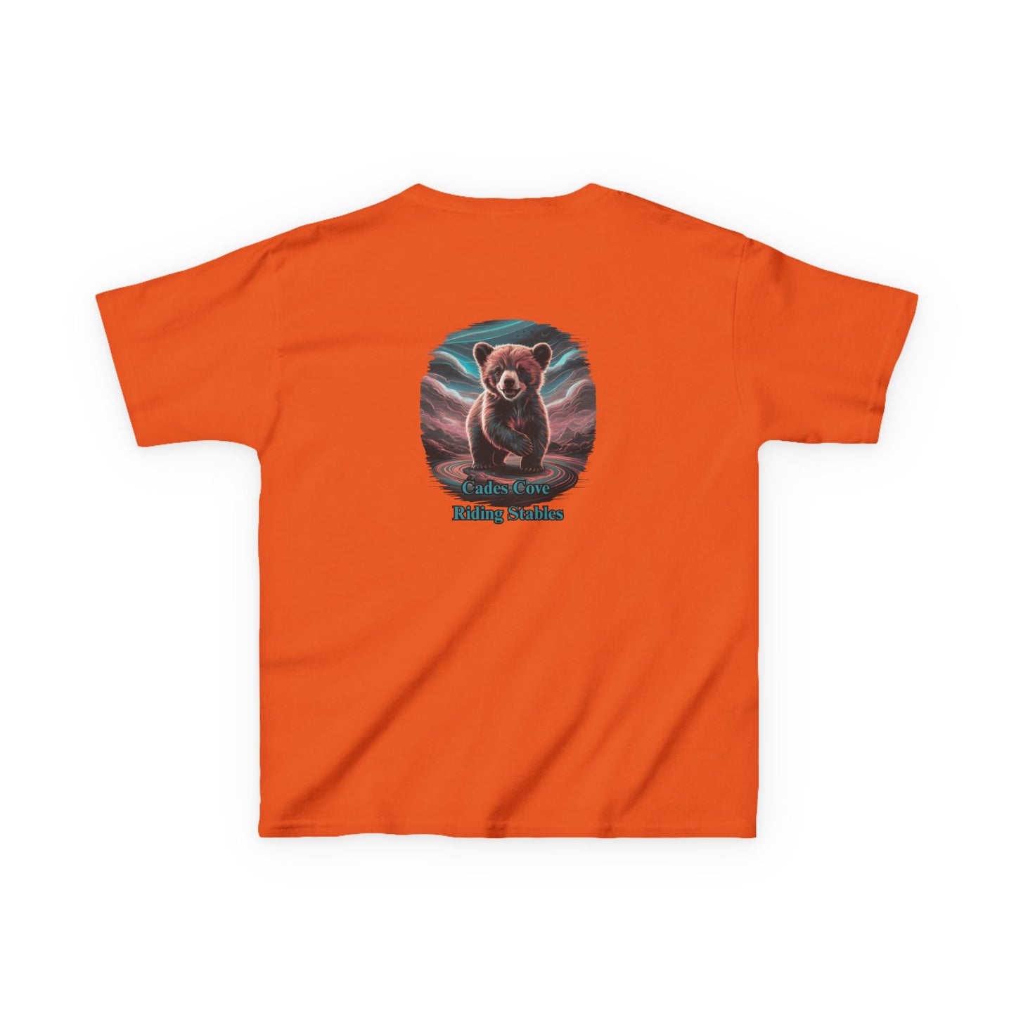 Cades Cove Riding Stables Baby Bear Kids Heavy Cotton™ Tee