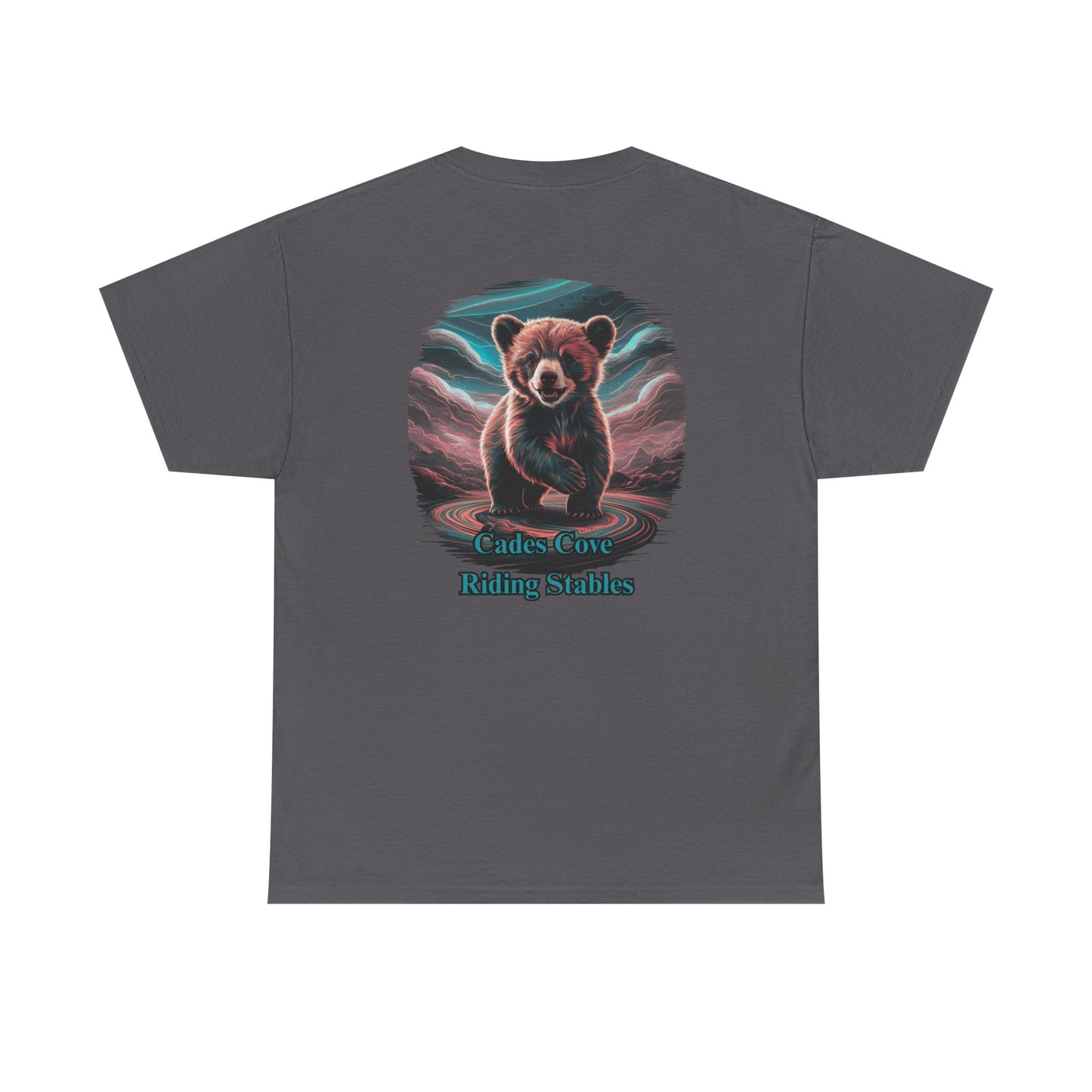 Cades Cove Riding Stables Baby Bear Unisex Heavy Cotton Tee