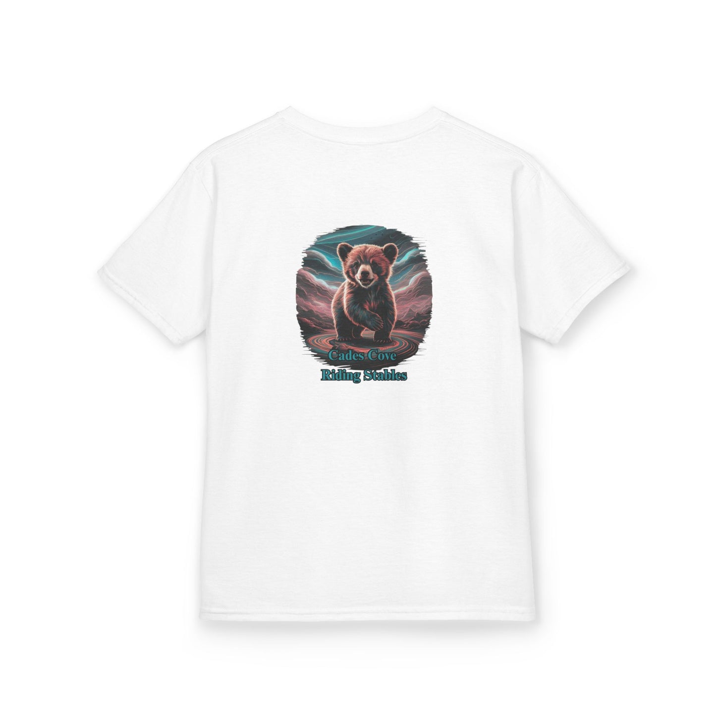 Cades Cove Riding Stables Baby Bear Kids Heavy Cotton™ Tee