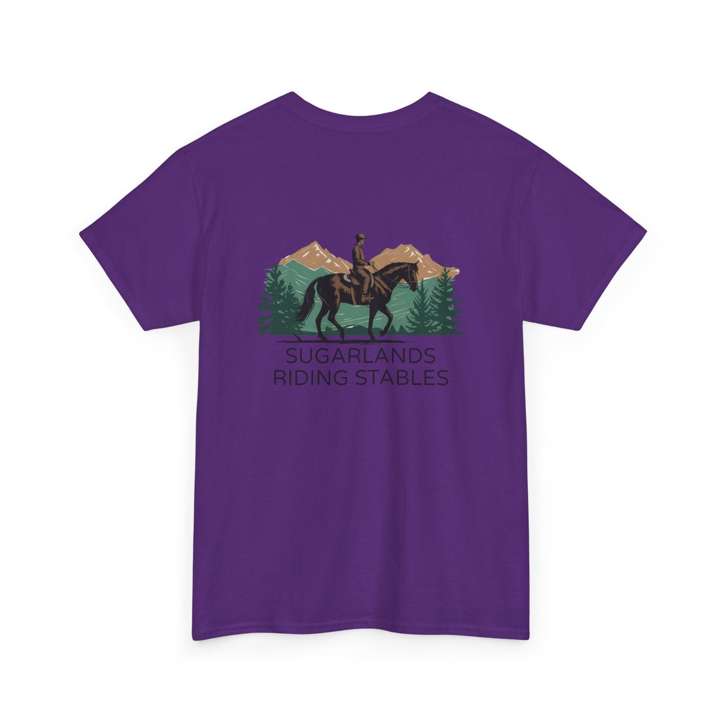 Sugarlands Riding Stables Mountain Rider Unisex Heavy Cotton Tee