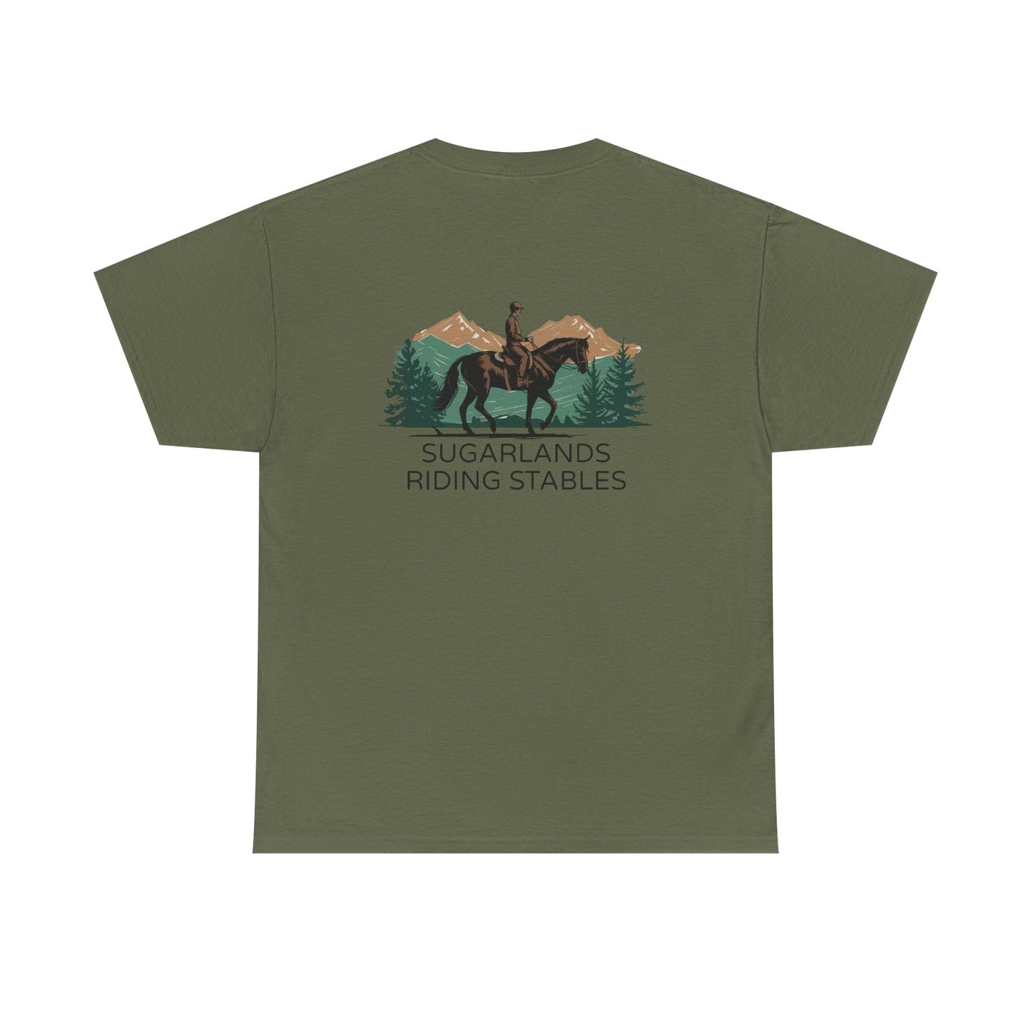 Sugarlands Riding Stables Mountain Rider Unisex Heavy Cotton Tee
