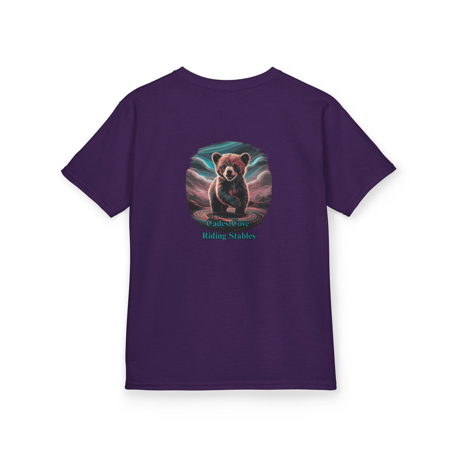 Cades Cove Riding Stables Baby Bear Kids Heavy Cotton™ Tee