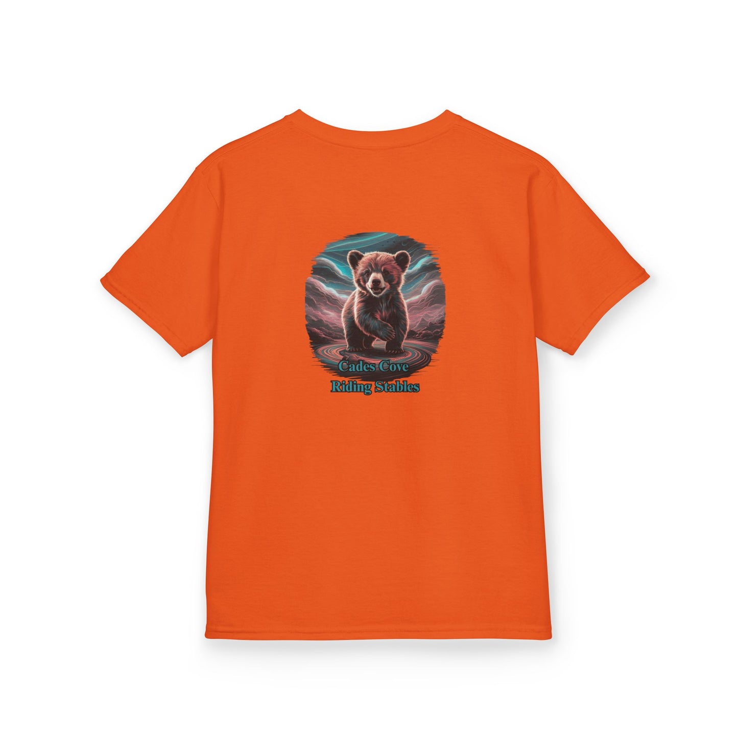Cades Cove Riding Stables Baby Bear Kids Heavy Cotton™ Tee