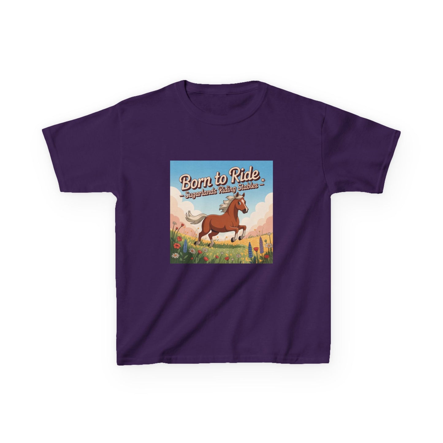 Sugarlands Riding Stables Born to Ride Kids Heavy Cotton™ Tee