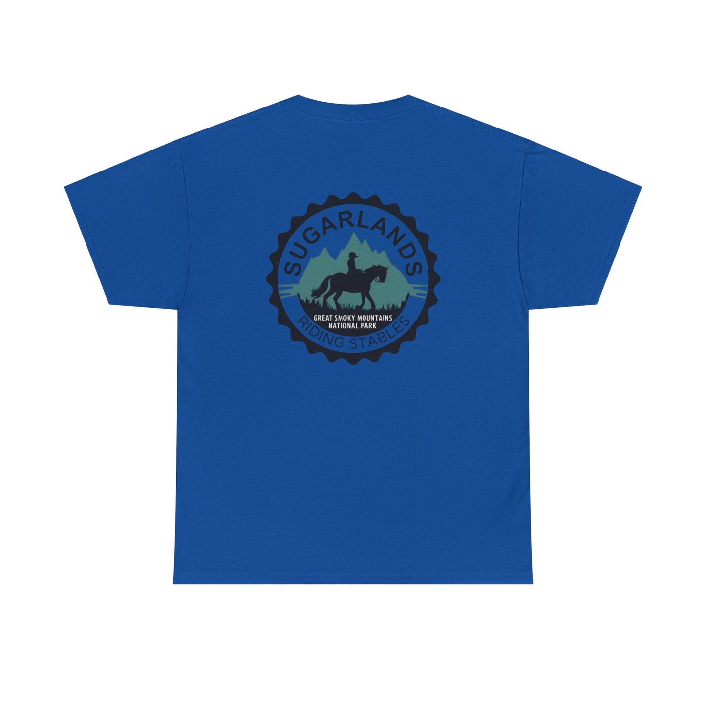 Sugarlands Riding Stables GSMNP Rider Unisex Heavy Cotton Tee