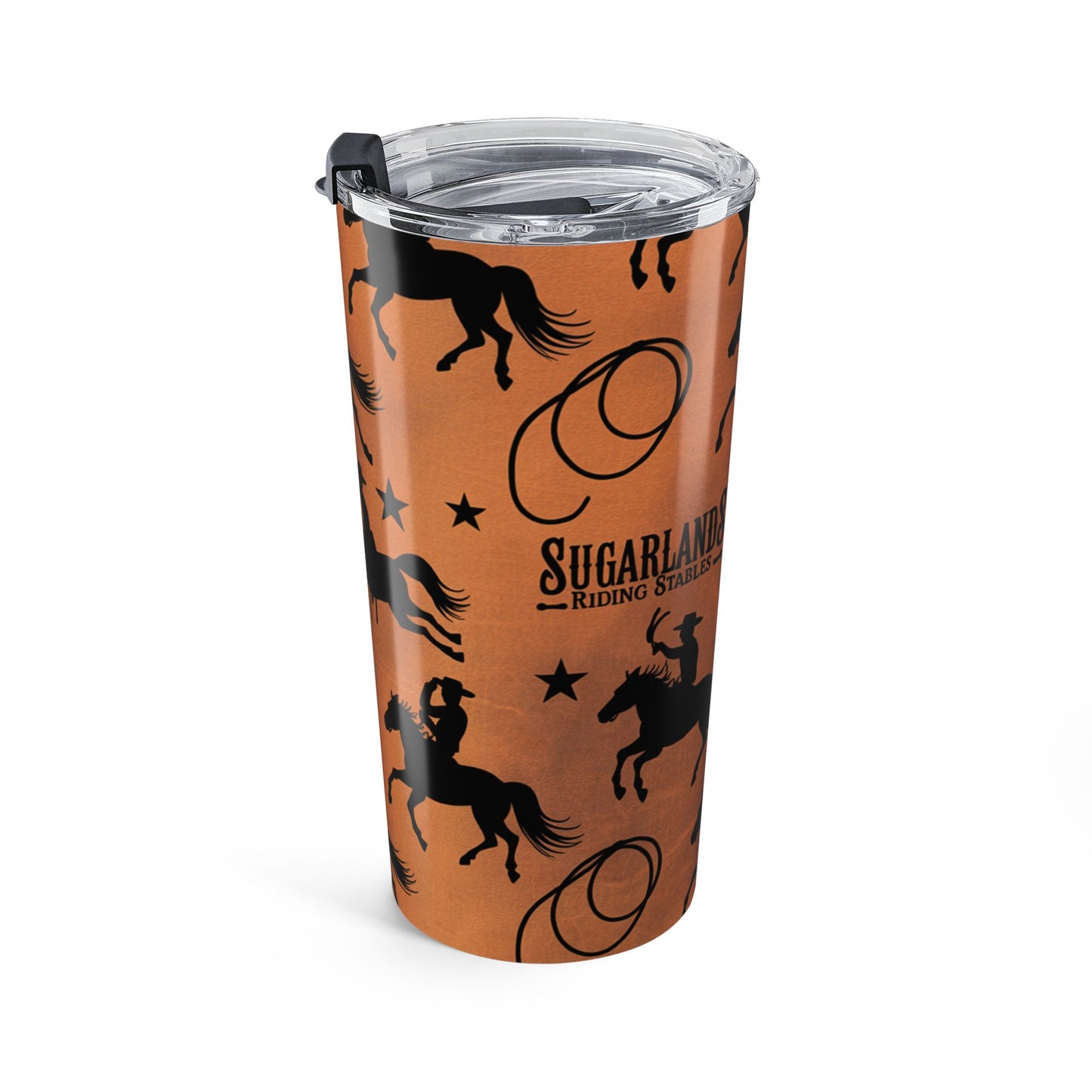 Rodeo Nights – Sugarlands Riding Stables Western Tumbler Design 20oz