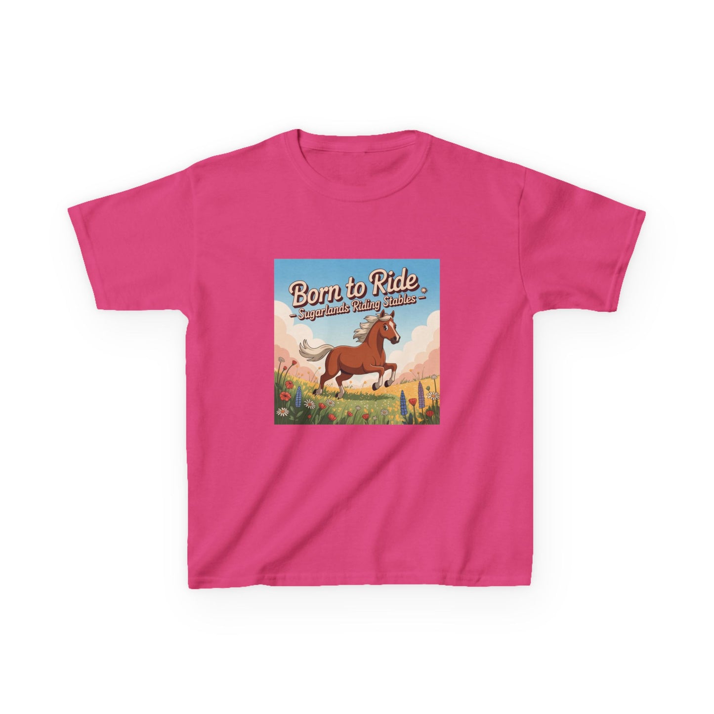 Sugarlands Riding Stables Born to Ride Kids Heavy Cotton™ Tee