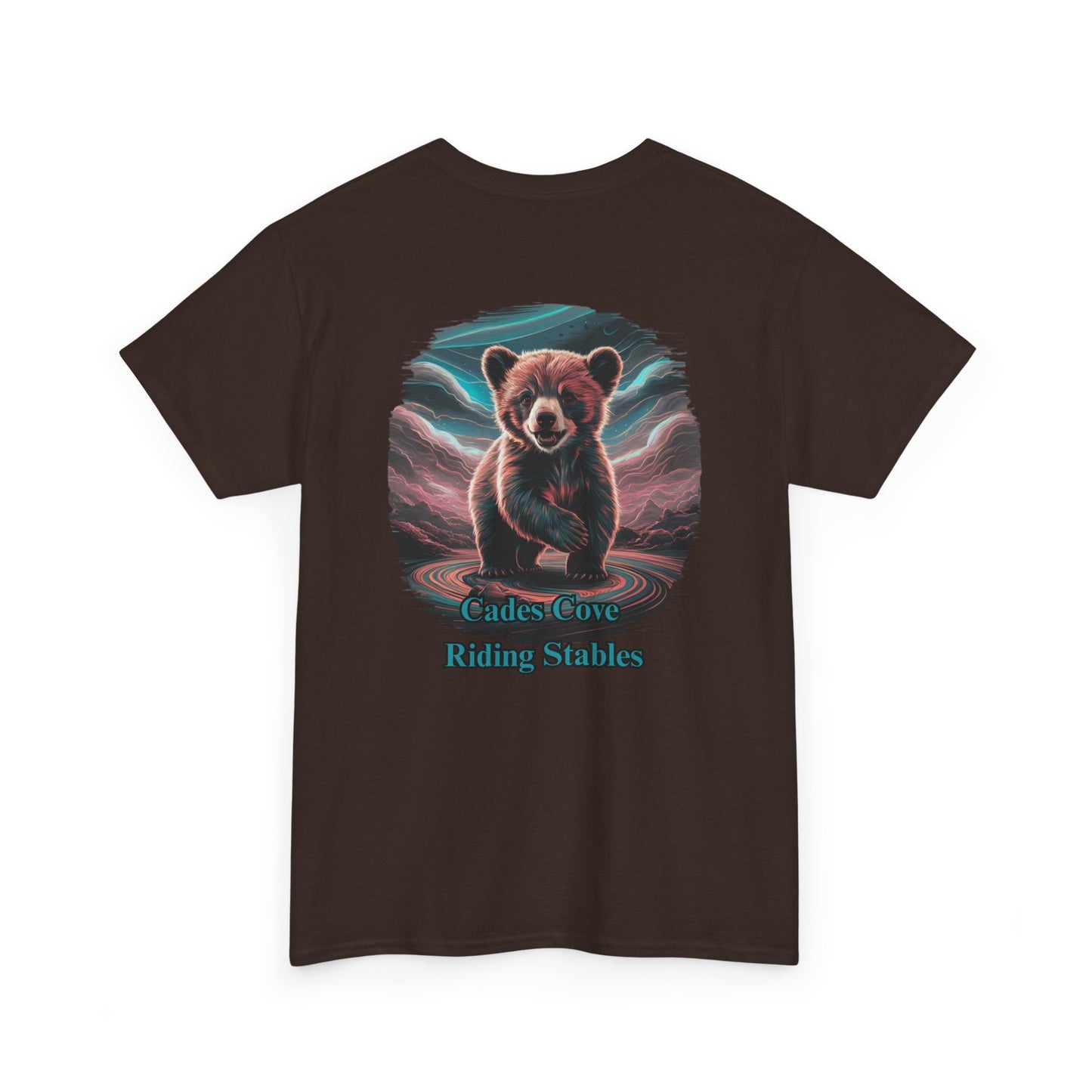Cades Cove Riding Stables Baby Bear Unisex Heavy Cotton Tee