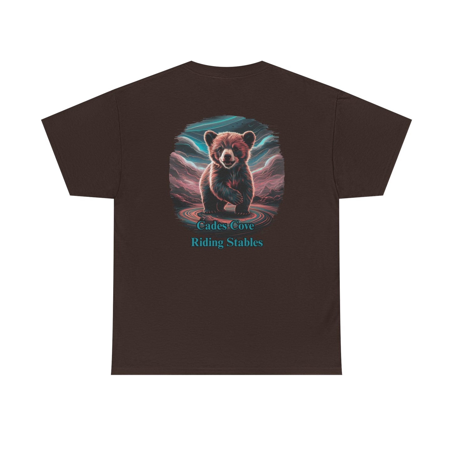 Cades Cove Riding Stables Baby Bear Unisex Heavy Cotton Tee