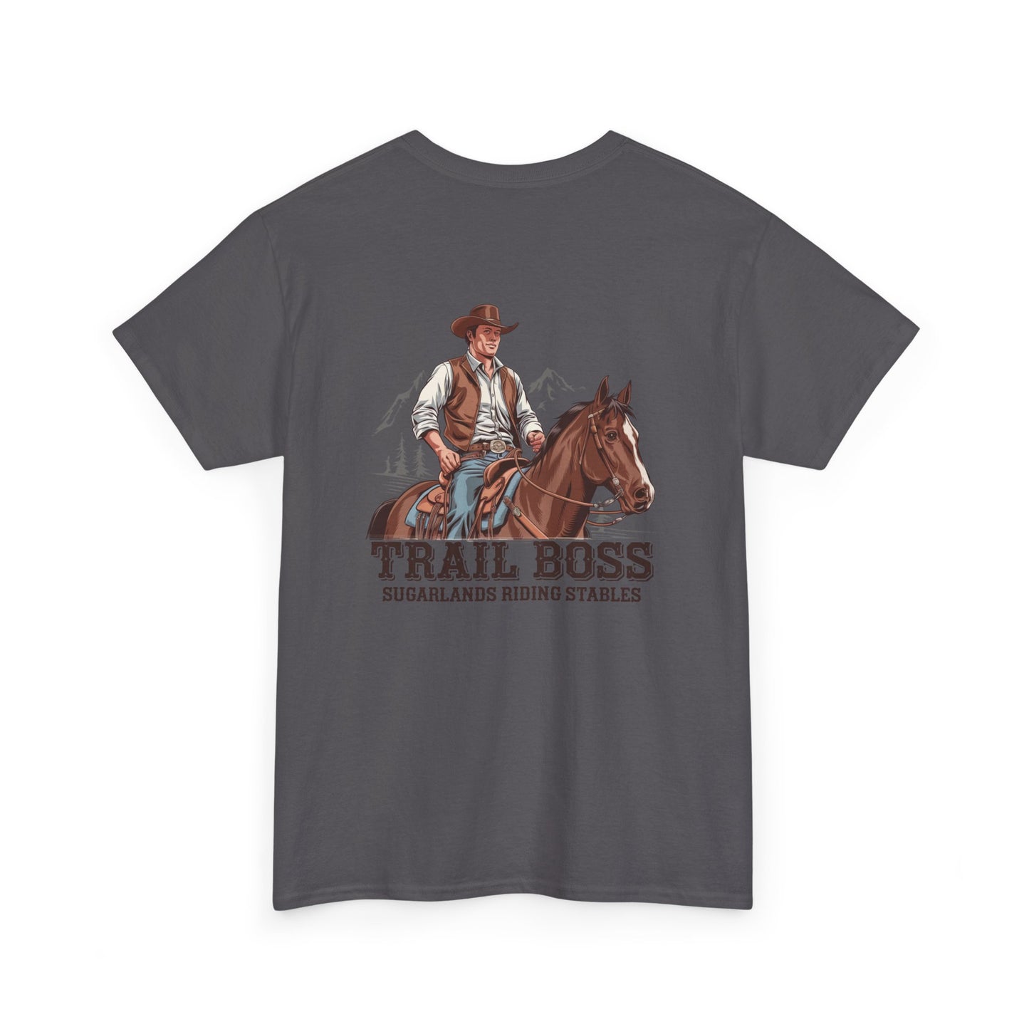 Sugarlands Riding Stables Cowboy Trail Boss Unisex Heavy Cotton Tee