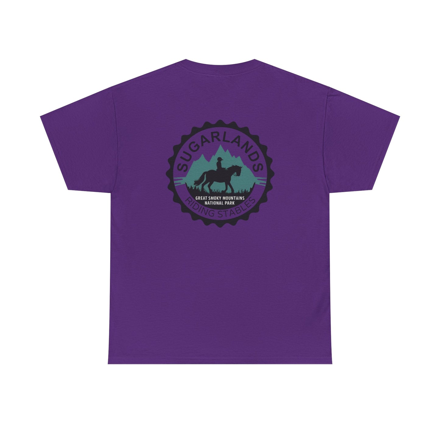 Sugarlands Riding Stables GSMNP Rider Unisex Heavy Cotton Tee