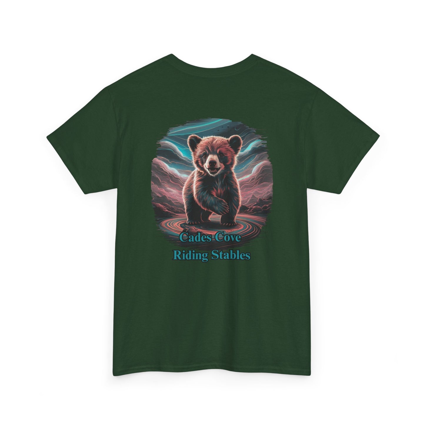 Cades Cove Riding Stables Baby Bear Unisex Heavy Cotton Tee