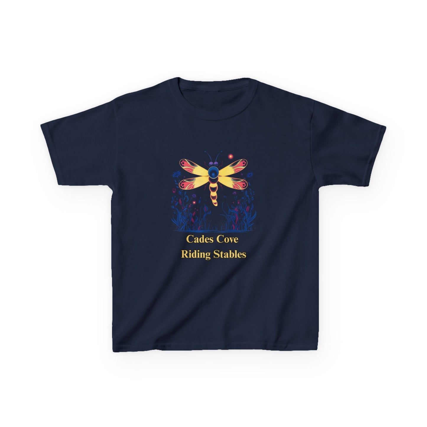 Cades Cove Riding Stables Firefly Kids Heavy Cotton™ Tee