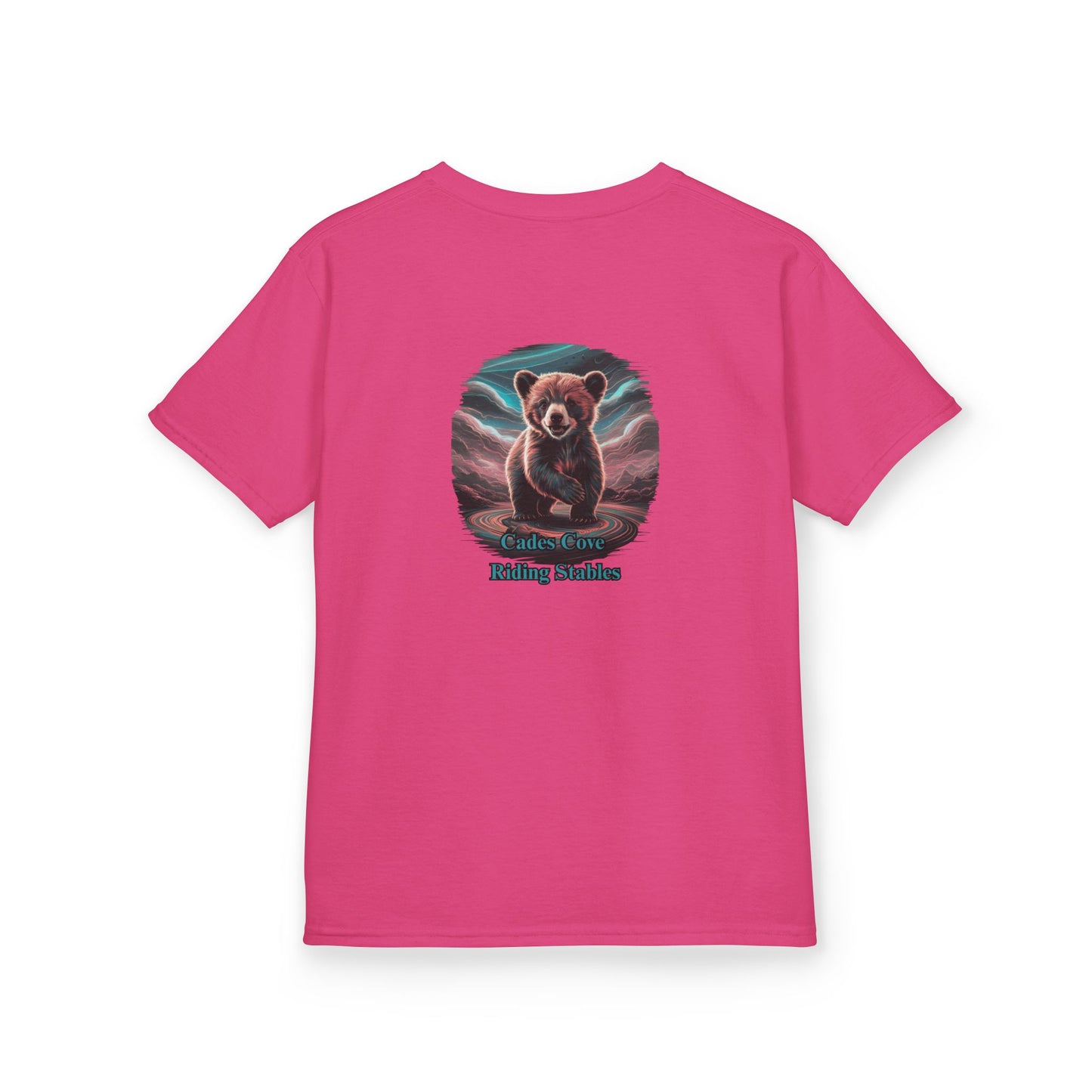 Cades Cove Riding Stables Baby Bear Kids Heavy Cotton™ Tee