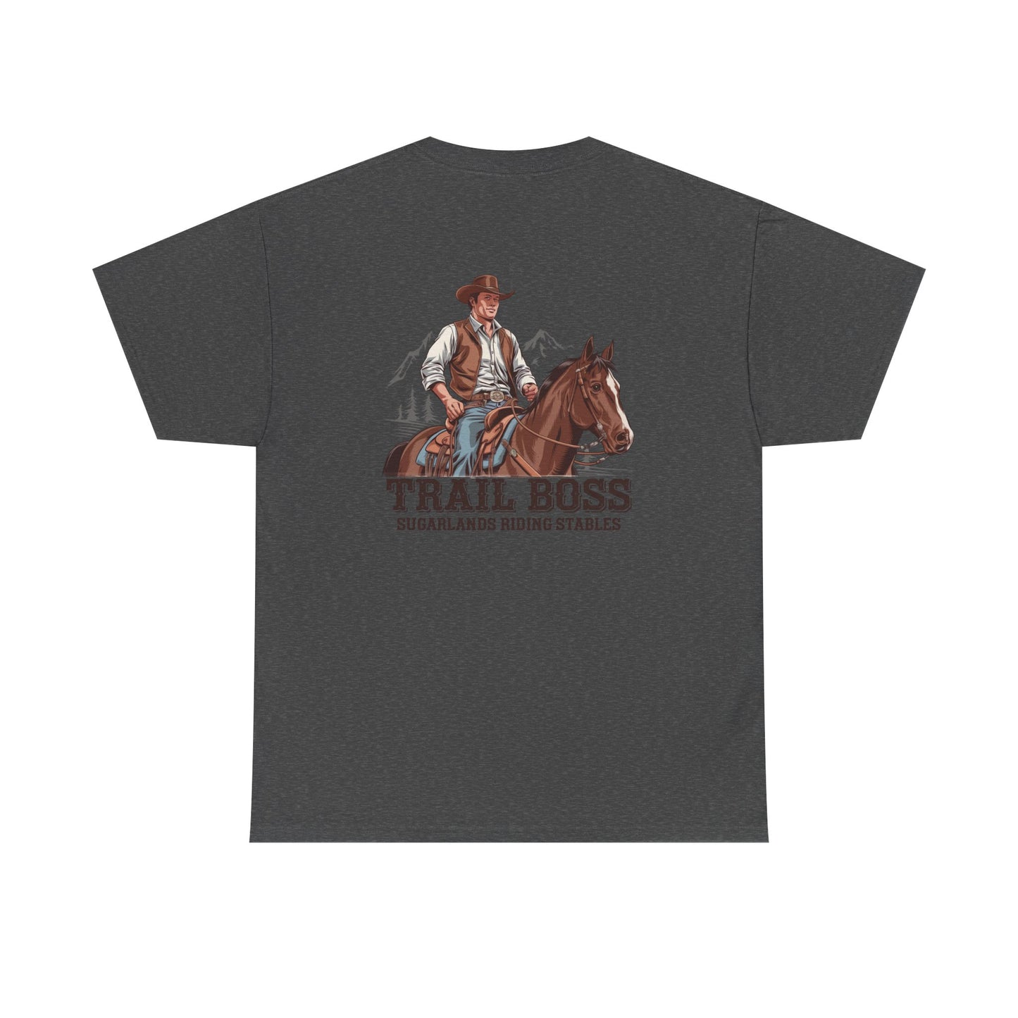 Sugarlands Riding Stables Cowboy Trail Boss Unisex Heavy Cotton Tee