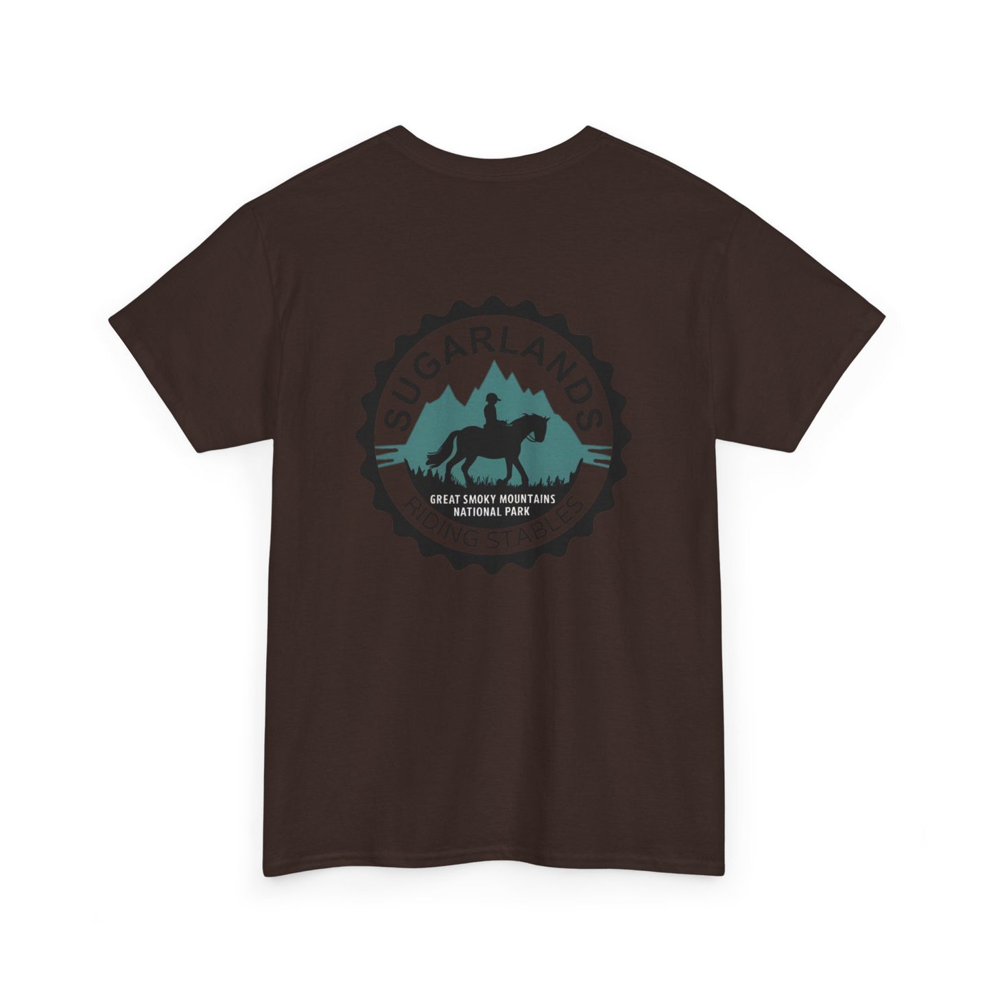 Sugarlands Riding Stables GSMNP Rider Unisex Heavy Cotton Tee