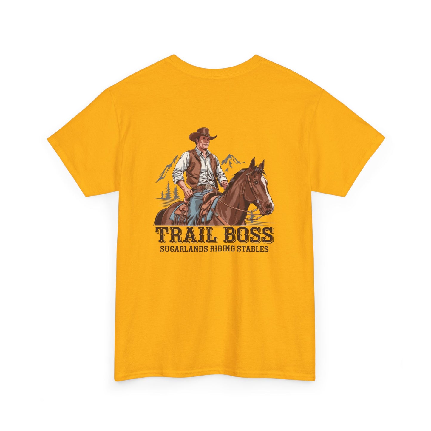 Sugarlands Riding Stables Cowboy Trail Boss Unisex Heavy Cotton Tee