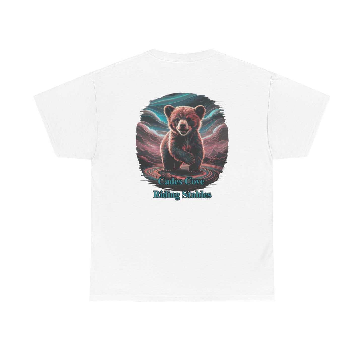 Cades Cove Riding Stables Baby Bear Unisex Heavy Cotton Tee