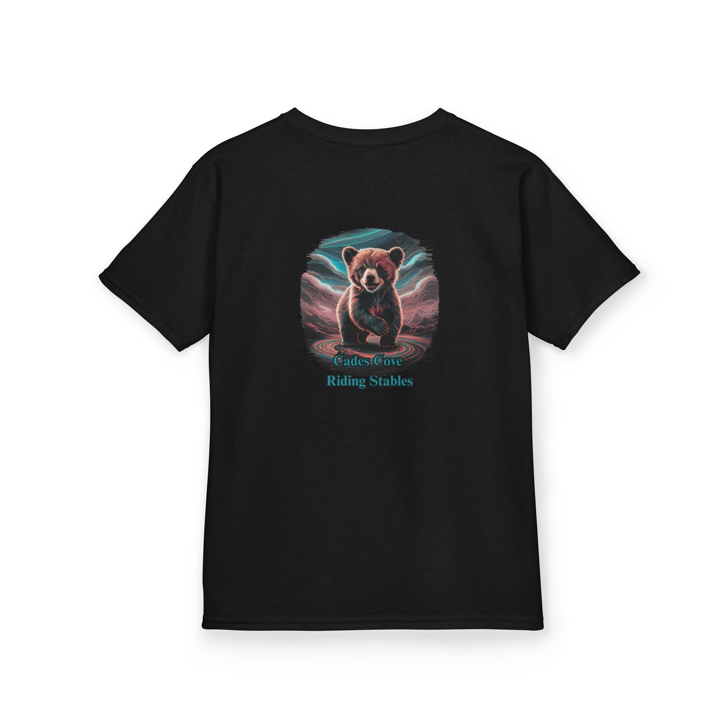 Cades Cove Riding Stables Baby Bear Kids Heavy Cotton™ Tee
