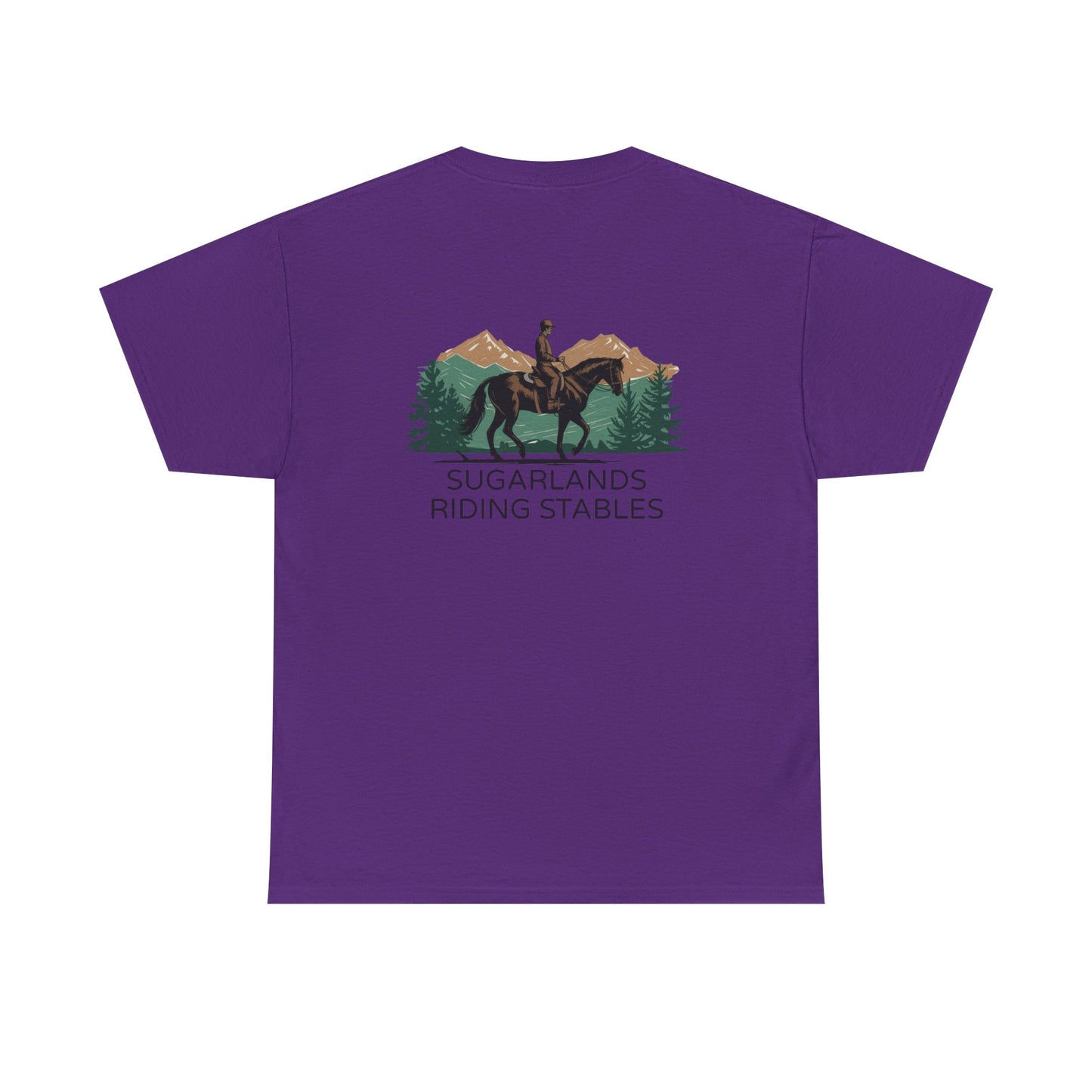 Sugarlands Riding Stables Mountain Rider Unisex Heavy Cotton Tee