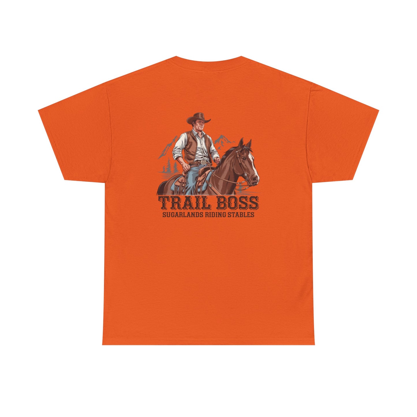 Sugarlands Riding Stables Cowboy Trail Boss Unisex Heavy Cotton Tee