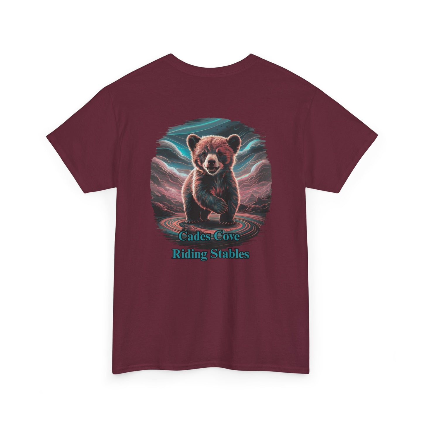 Cades Cove Riding Stables Baby Bear Unisex Heavy Cotton Tee