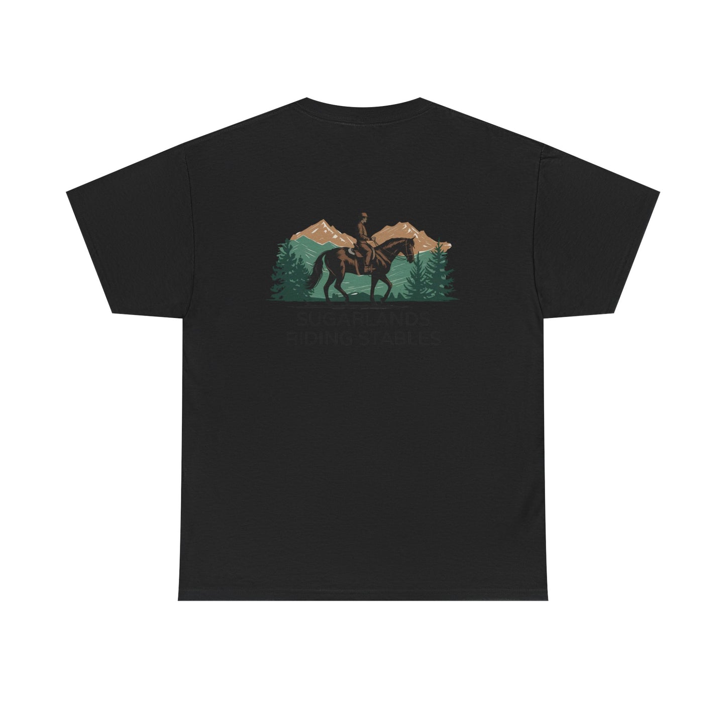 Sugarlands Riding Stables Mountain Rider Unisex Heavy Cotton Tee