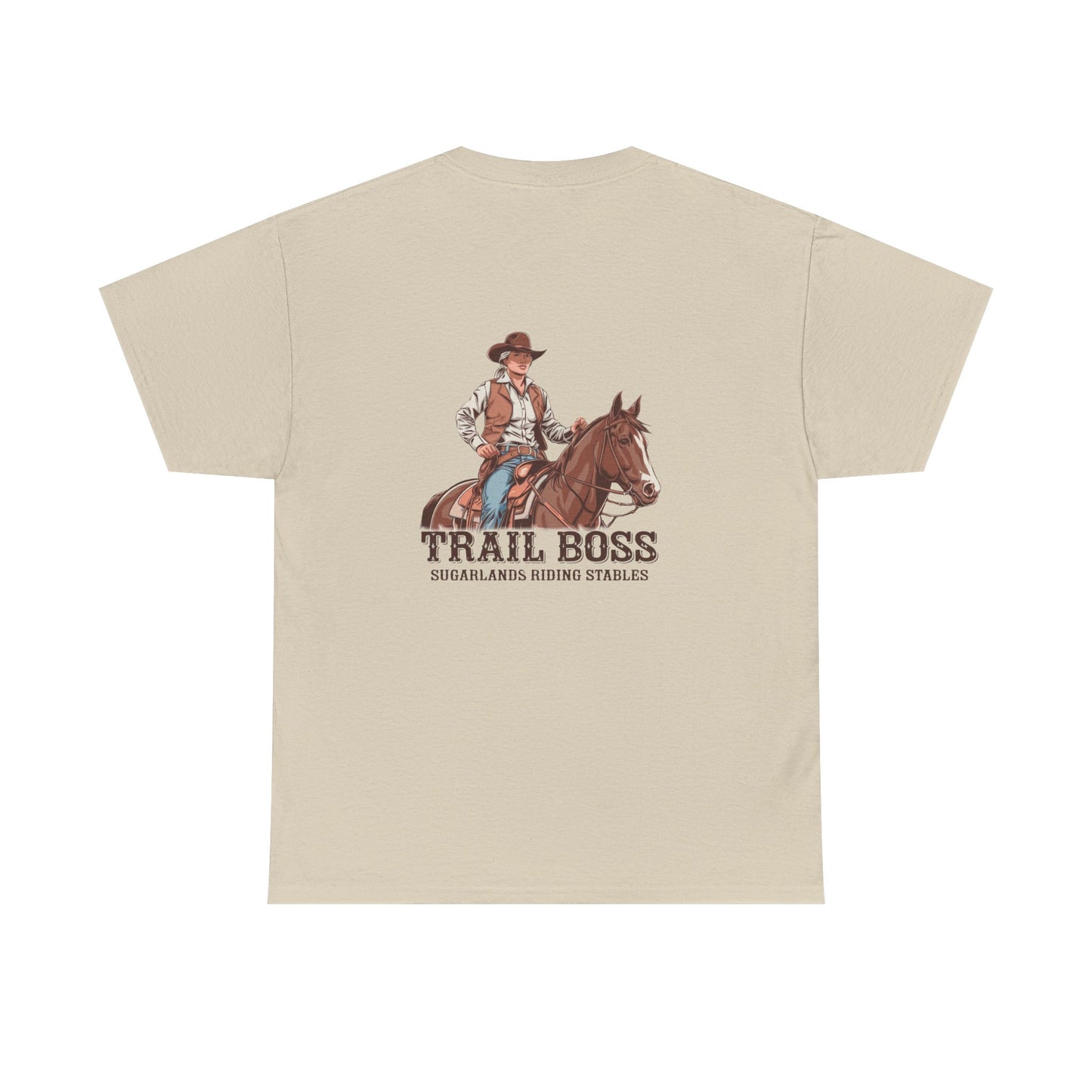 Sugarlands Riding Stables Trail Boss Unisex Heavy Cotton Tee
