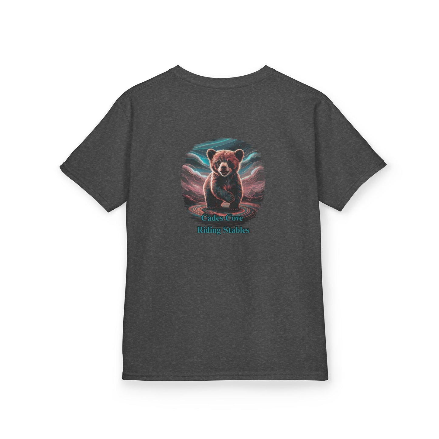 Cades Cove Riding Stables Baby Bear Kids Heavy Cotton™ Tee