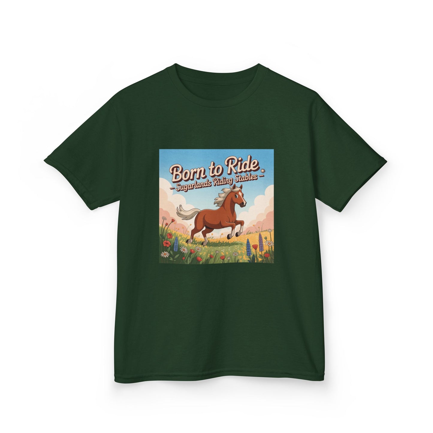 Sugarlands Riding Stables Born to Ride Kids Heavy Cotton™ Tee