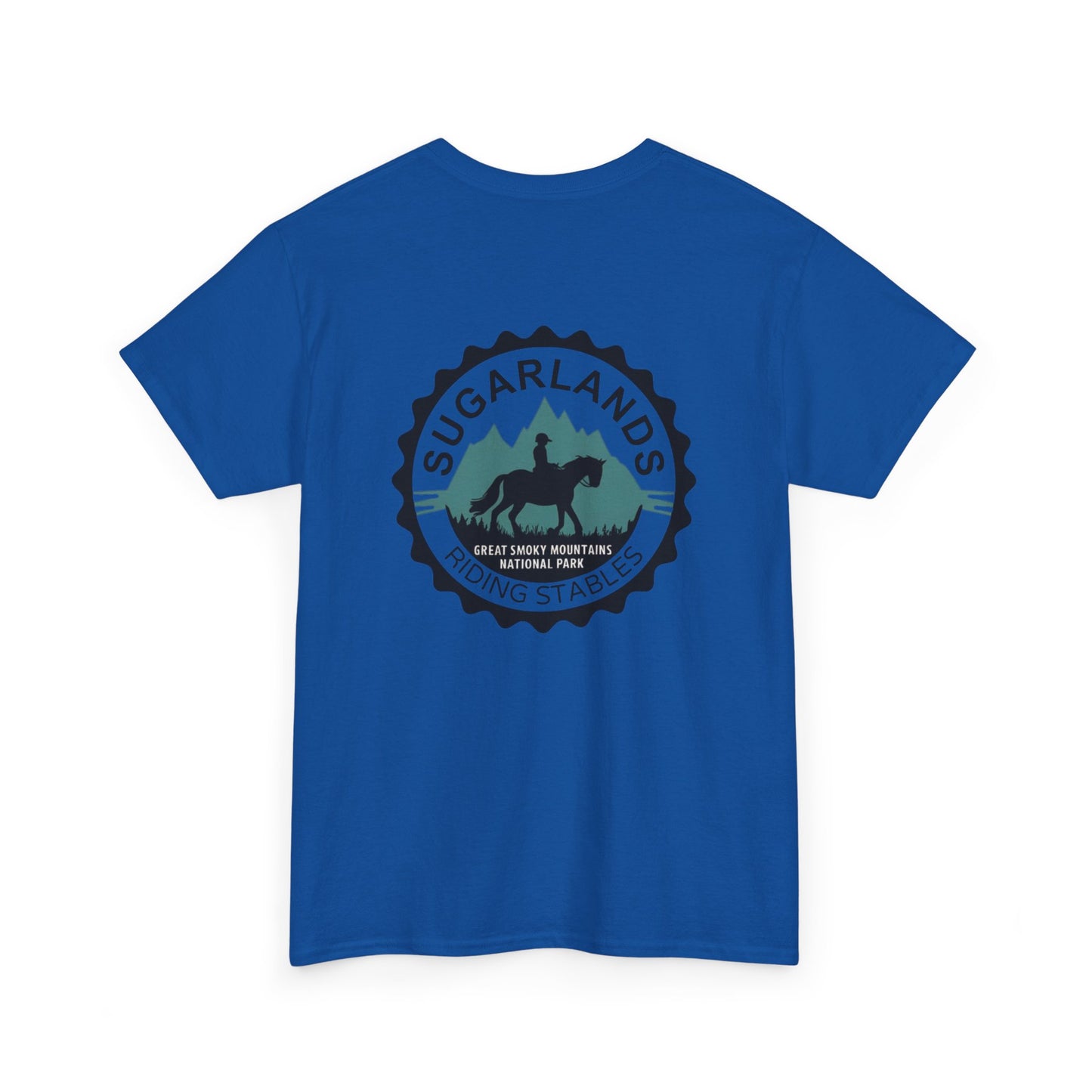 Sugarlands Riding Stables GSMNP Rider Unisex Heavy Cotton Tee