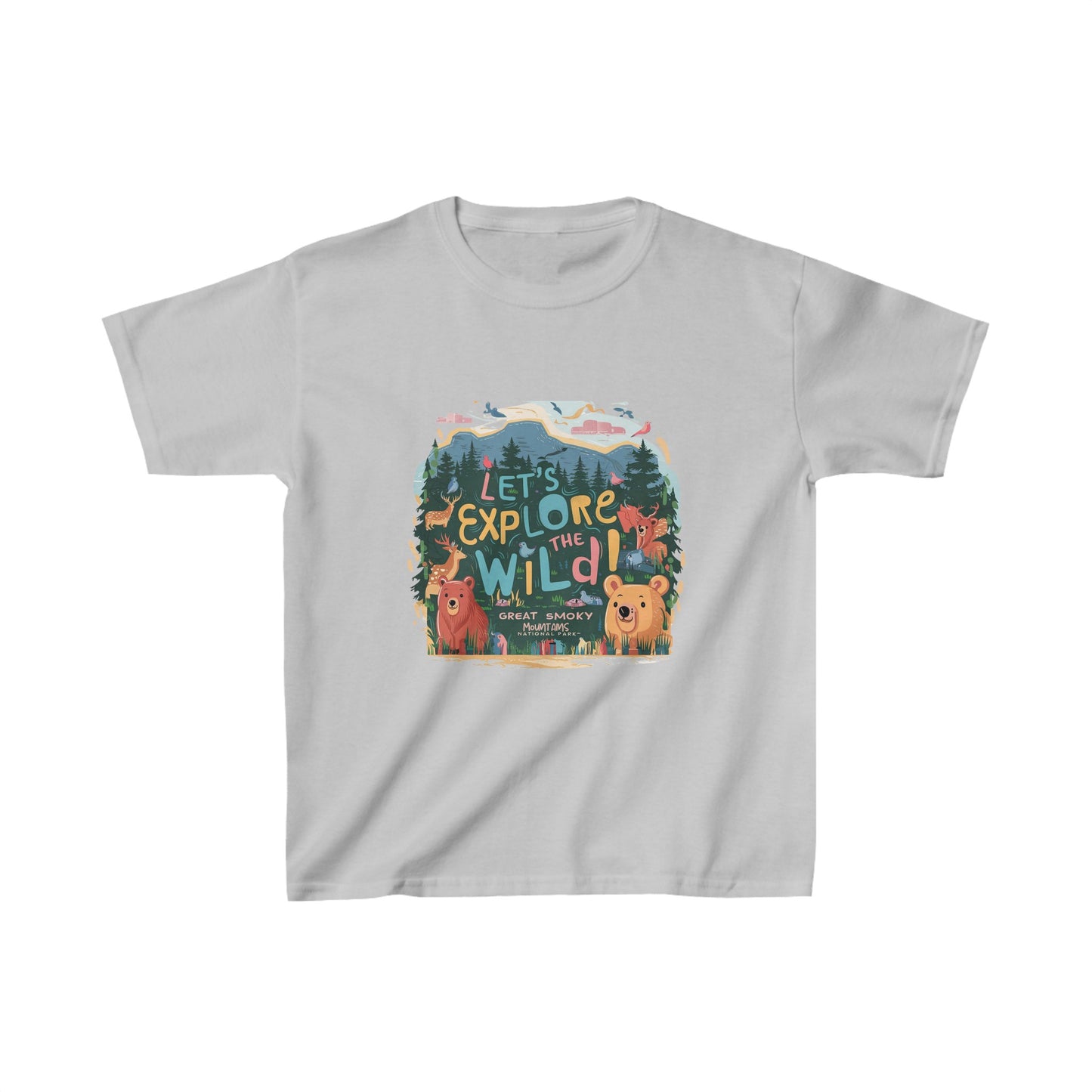 Great Smoky Mountains National Park Explore Kids Heavy Cotton™ Tee