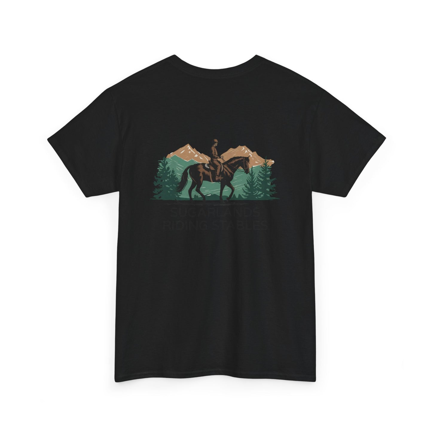 Sugarlands Riding Stables Mountain Rider Unisex Heavy Cotton Tee