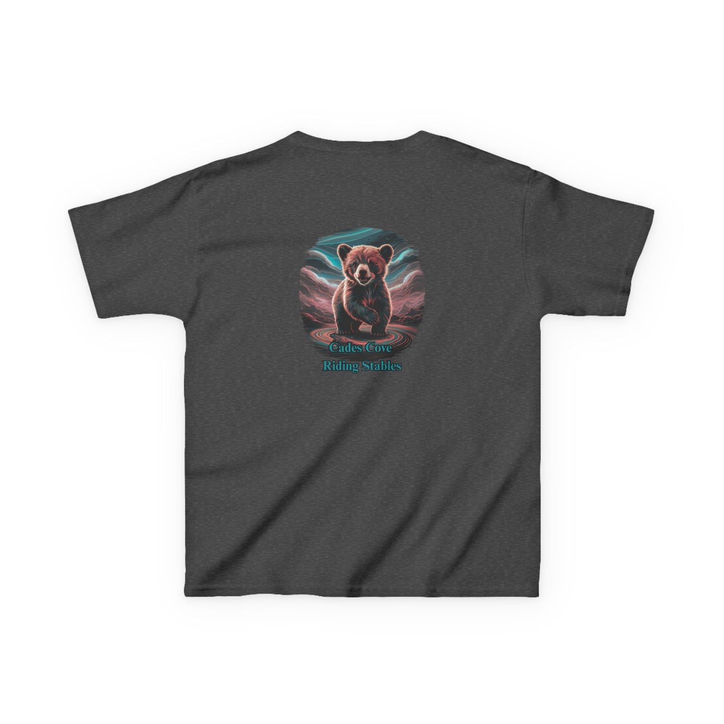 Cades Cove Riding Stables Baby Bear Kids Heavy Cotton™ Tee