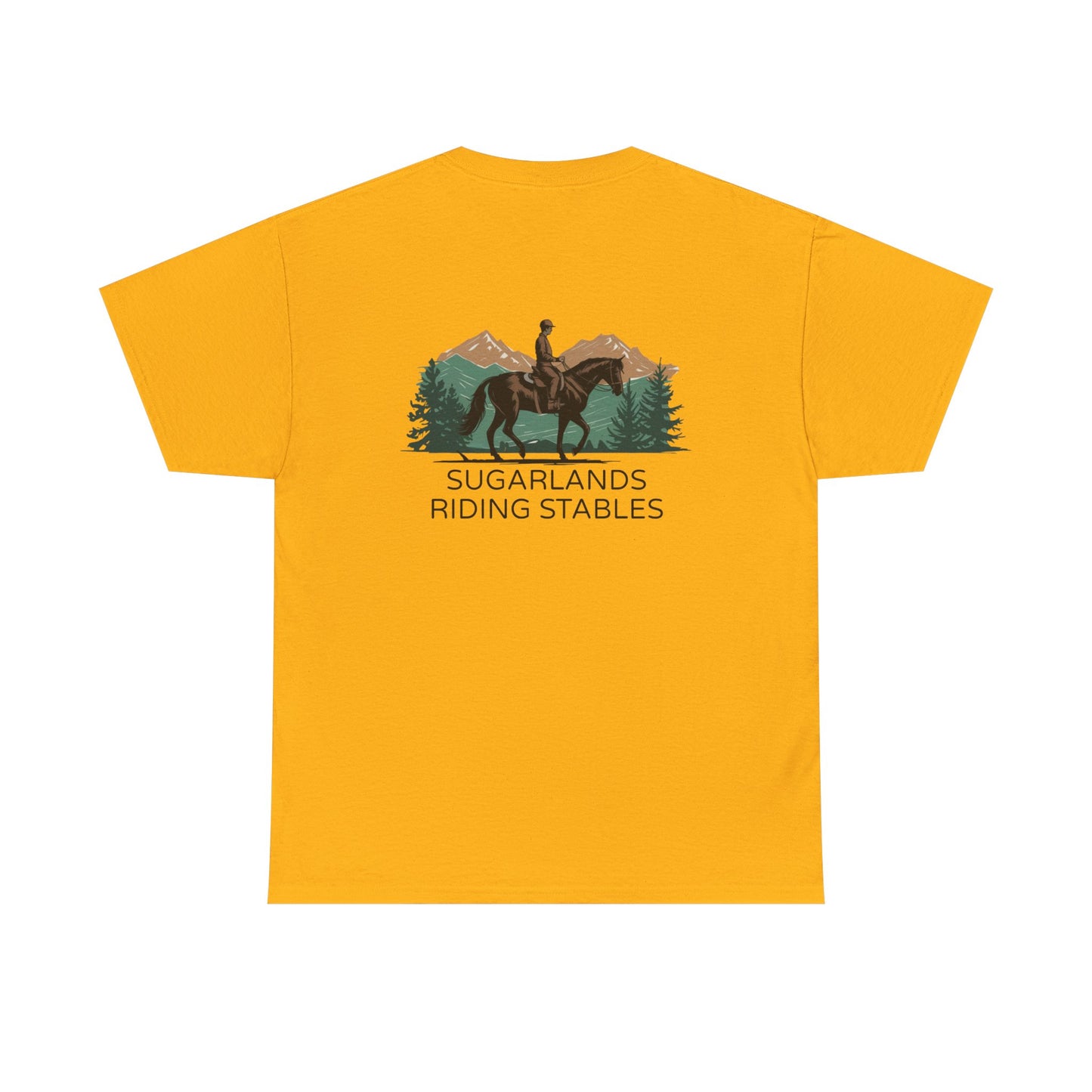 Sugarlands Riding Stables Mountain Rider Unisex Heavy Cotton Tee