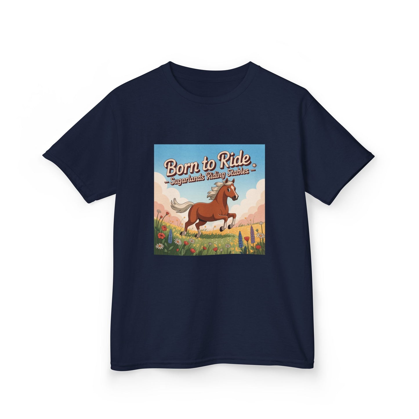 Sugarlands Riding Stables Born to Ride Kids Heavy Cotton™ Tee