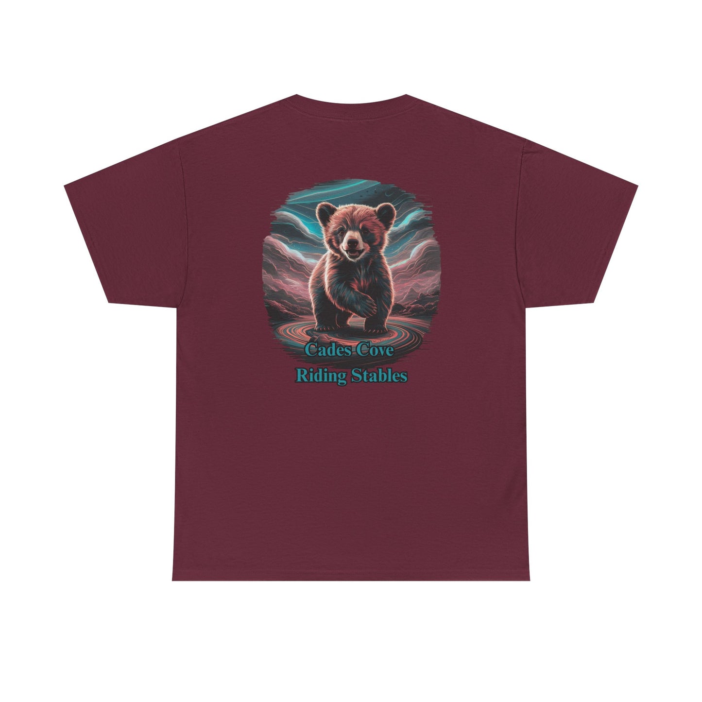 Cades Cove Riding Stables Baby Bear Unisex Heavy Cotton Tee