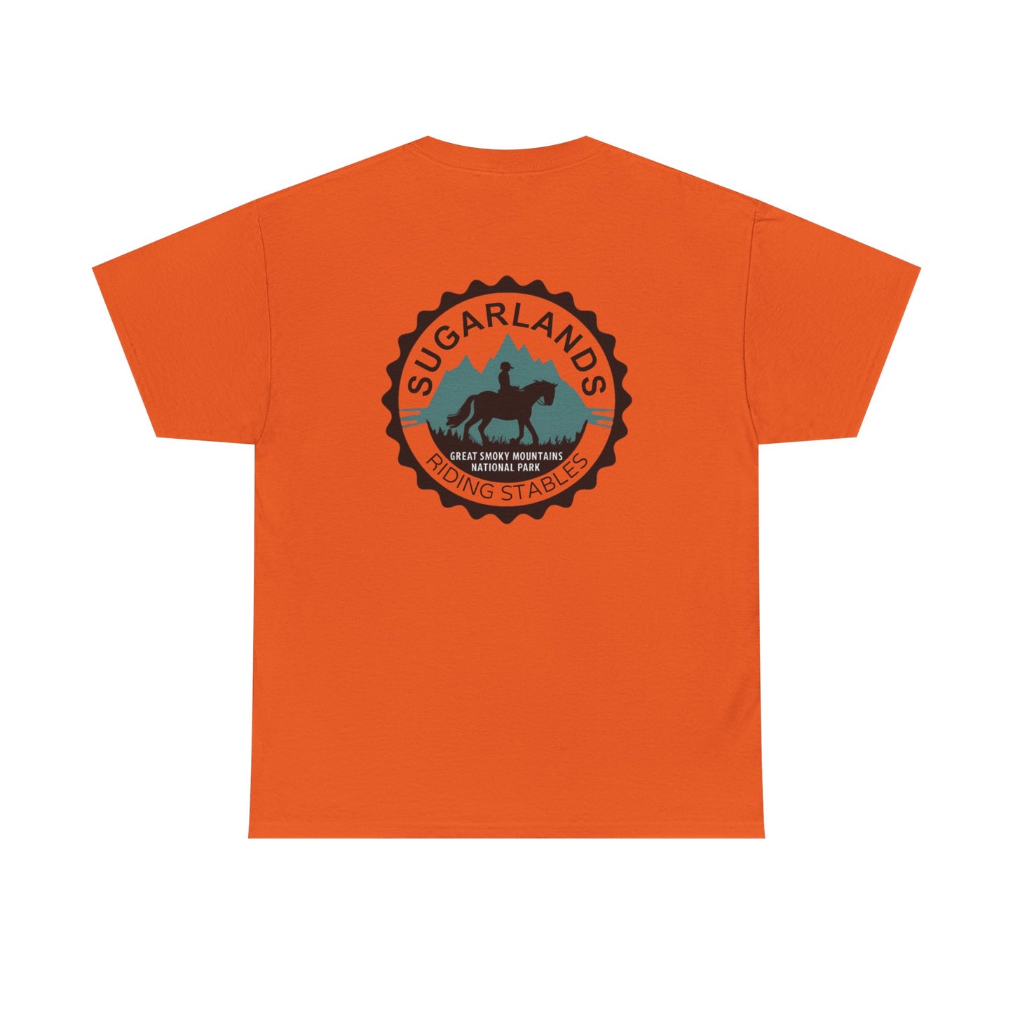 Sugarlands Riding Stables GSMNP Rider Unisex Heavy Cotton Tee