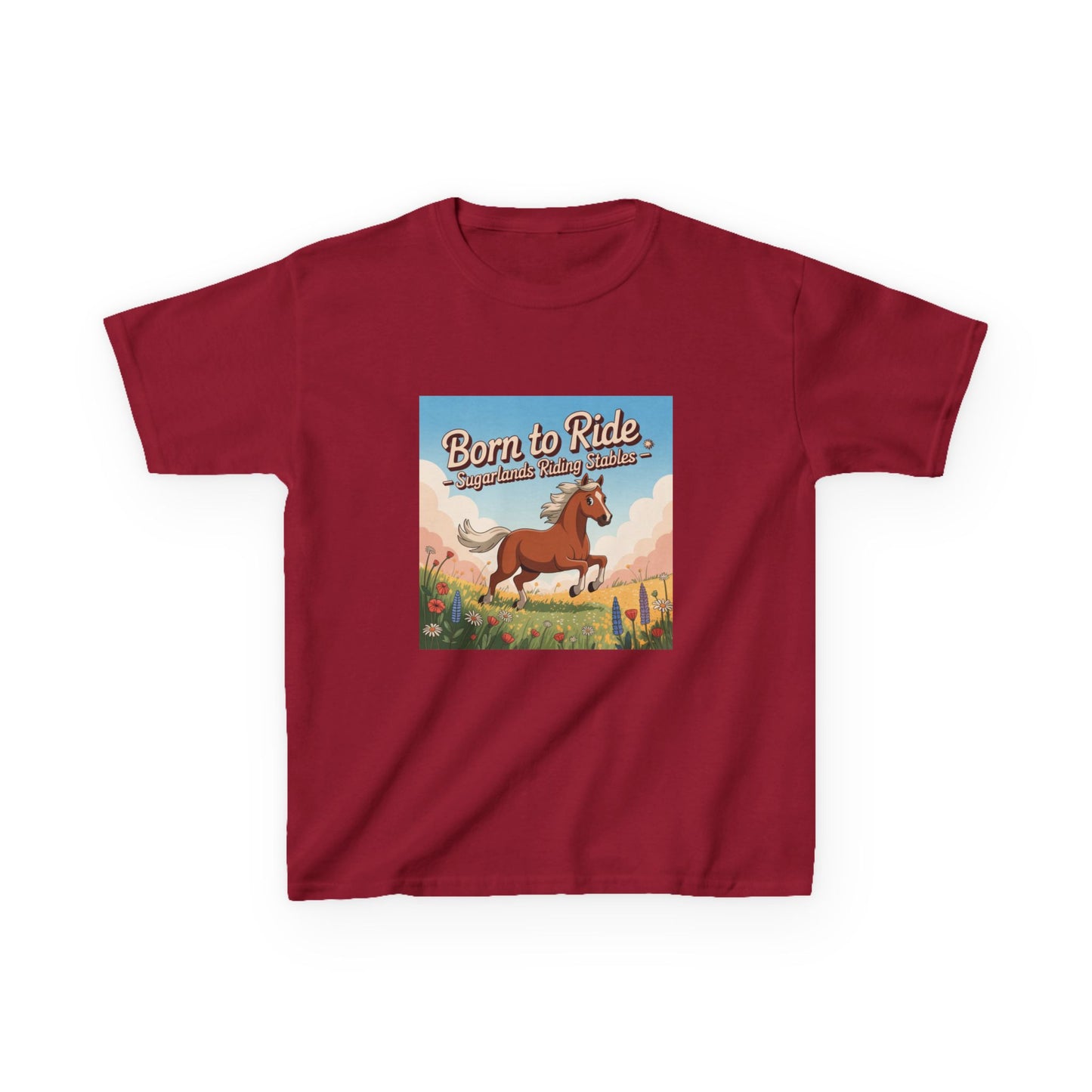 Sugarlands Riding Stables Born to Ride Kids Heavy Cotton™ Tee