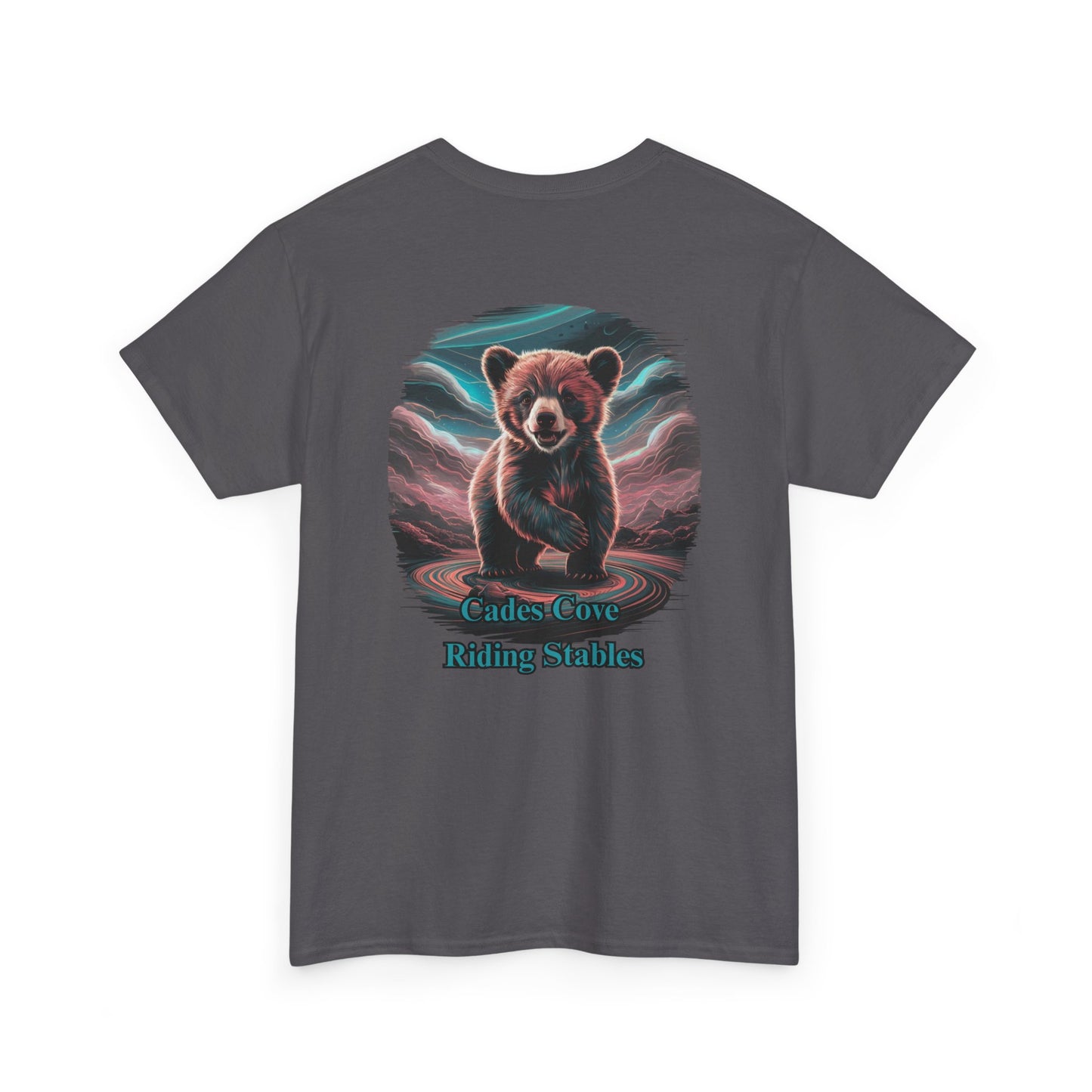 Cades Cove Riding Stables Baby Bear Unisex Heavy Cotton Tee