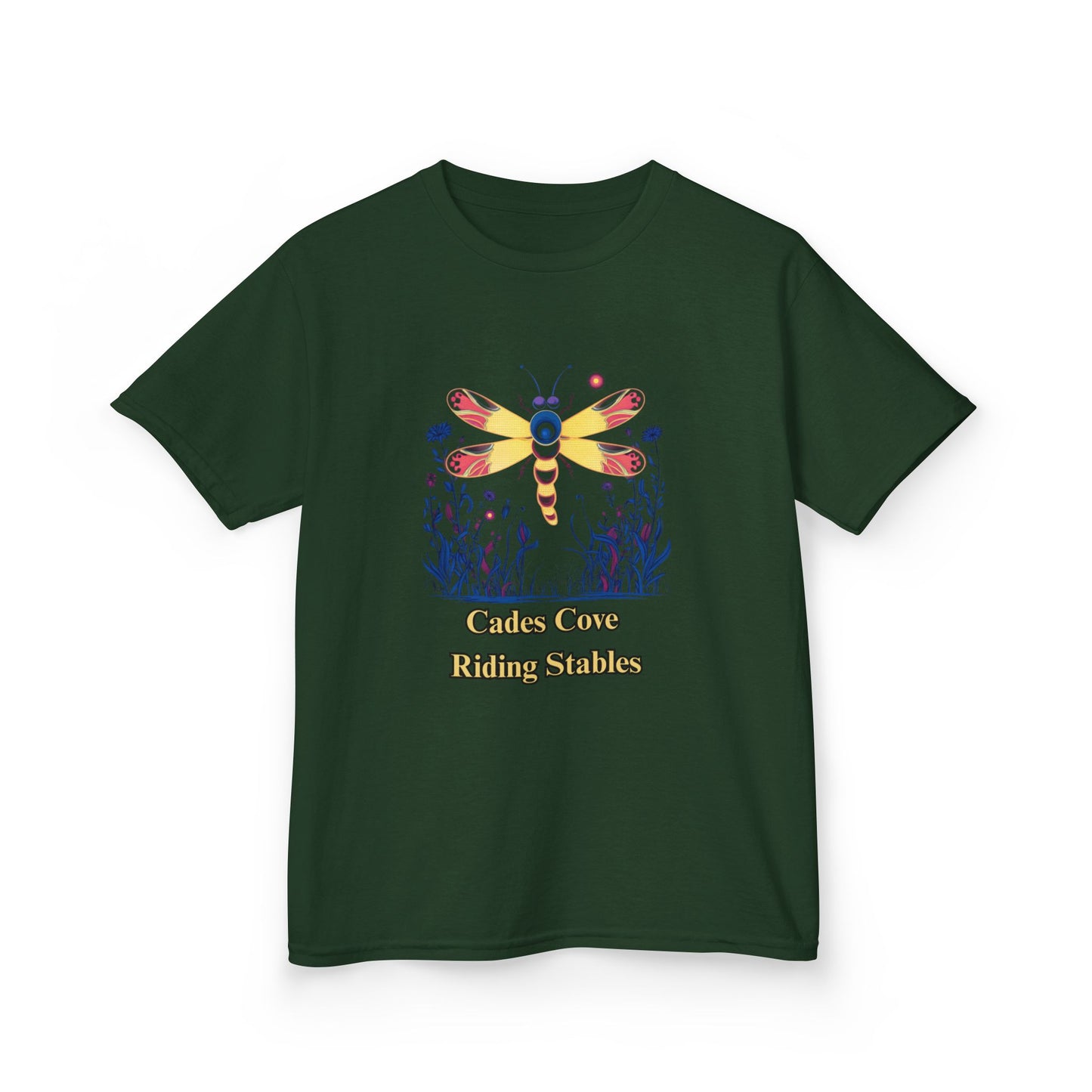 Cades Cove Riding Stables Firefly Kids Heavy Cotton™ Tee