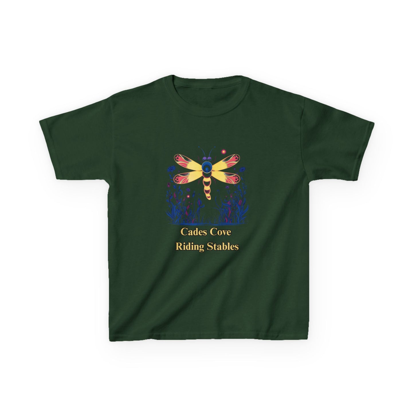 Cades Cove Riding Stables Firefly Kids Heavy Cotton™ Tee