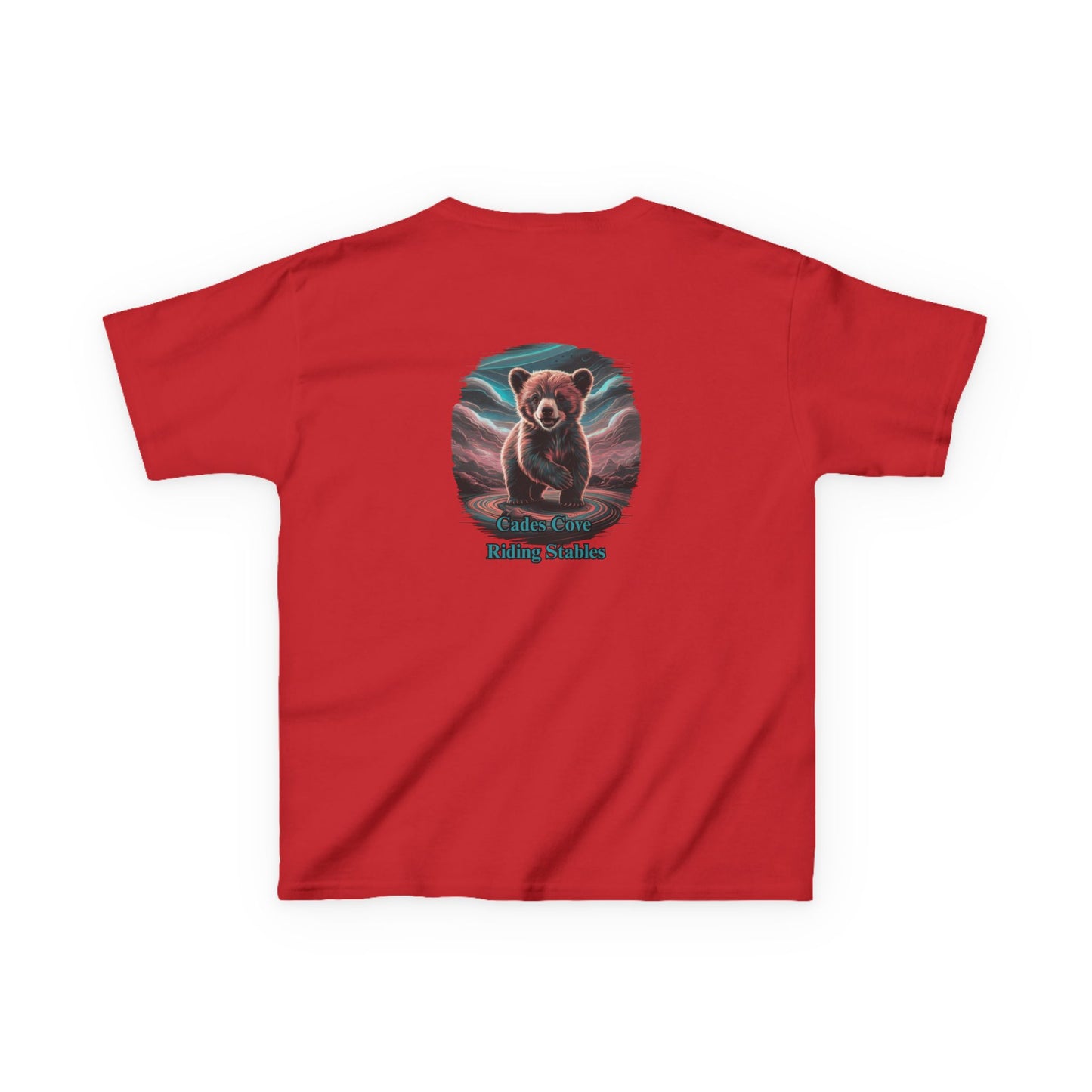 Cades Cove Riding Stables Baby Bear Kids Heavy Cotton™ Tee