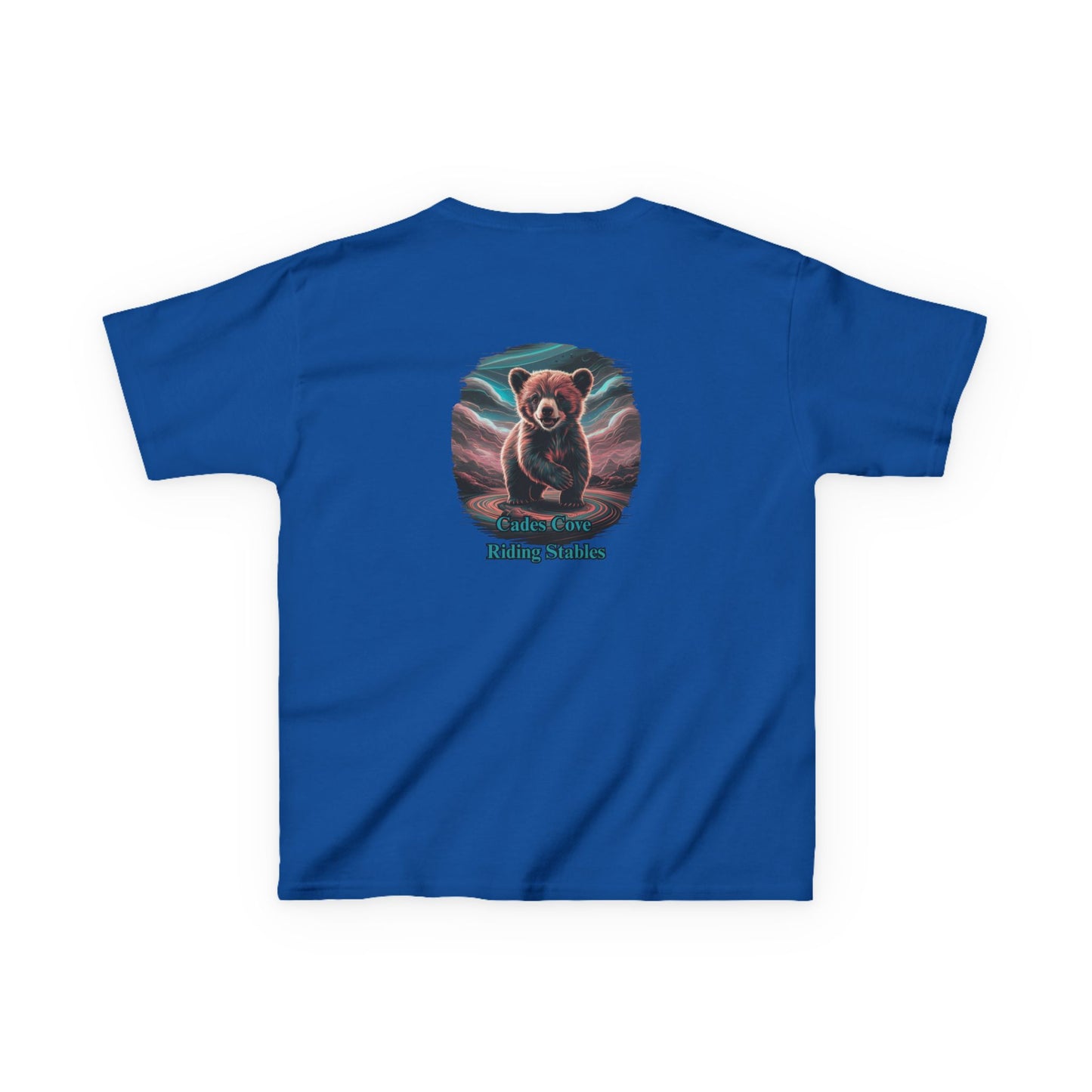 Cades Cove Riding Stables Baby Bear Kids Heavy Cotton™ Tee